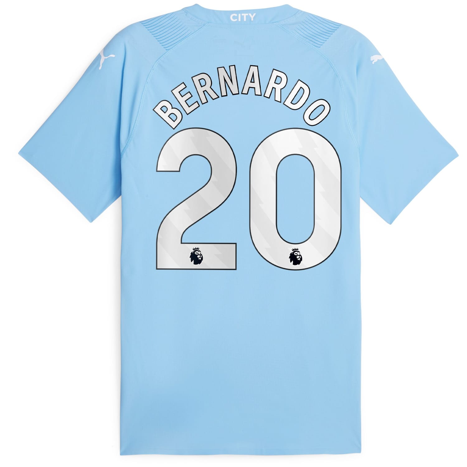 Premier League Manchester City Home Authentic Jersey Shirt 2023-24 player Bernardo Silva 20 printing for Men