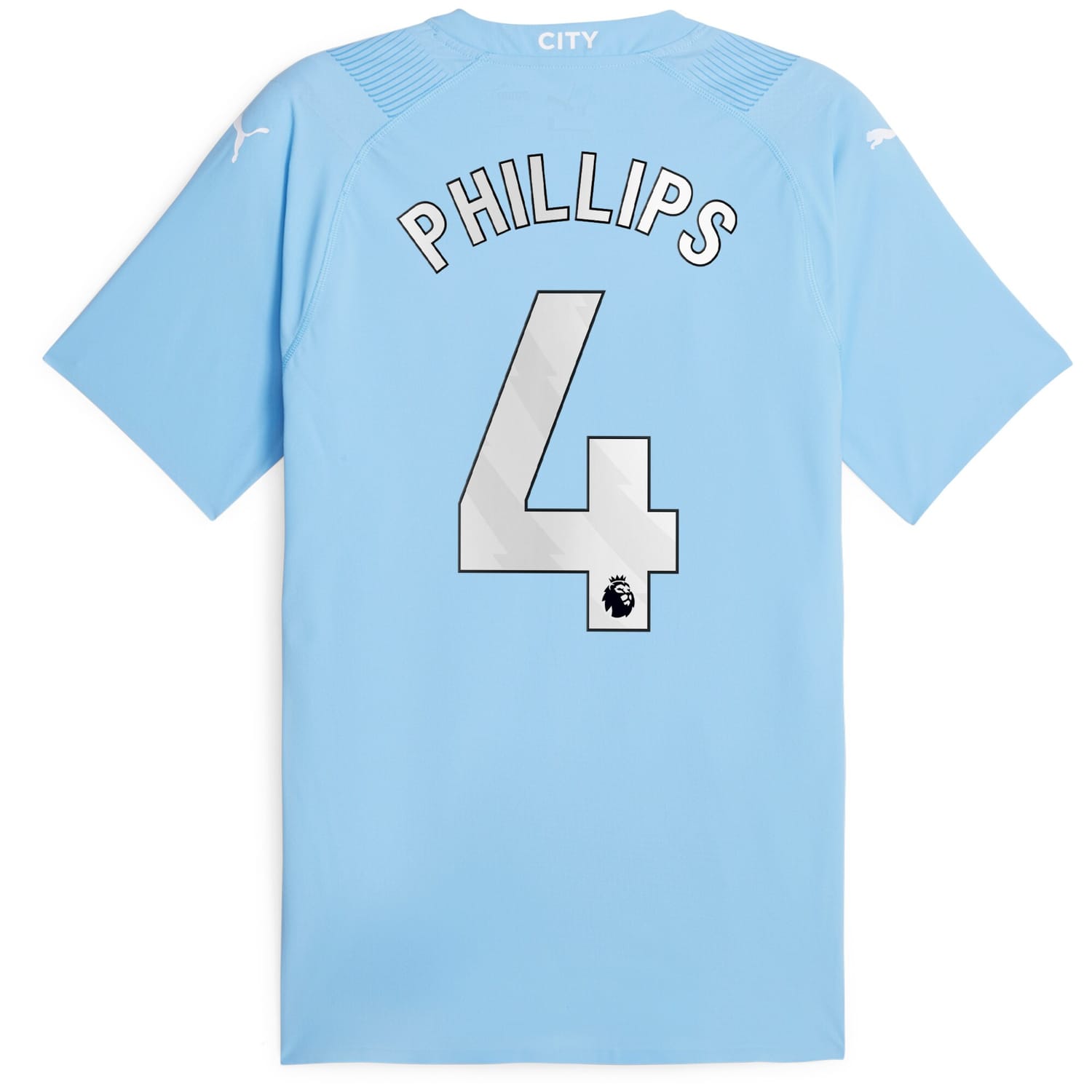 Premier League Manchester City Home Authentic Jersey Shirt 2023-24 player Kalvin Phillips 4 printing for Men
