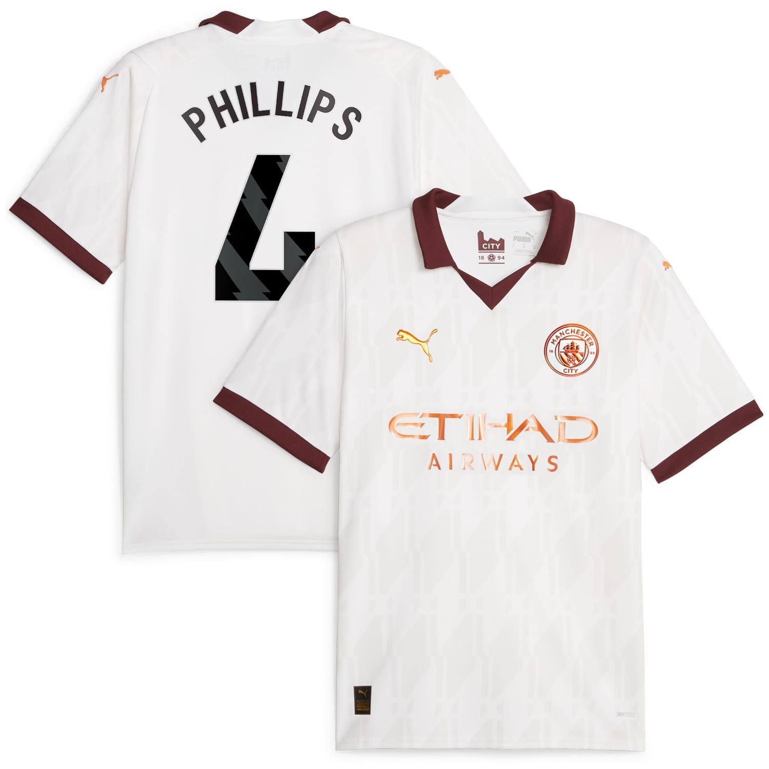 Premier League Manchester City Away Jersey Shirt 2023-24 player Kalvin Phillips 4 printing for Men