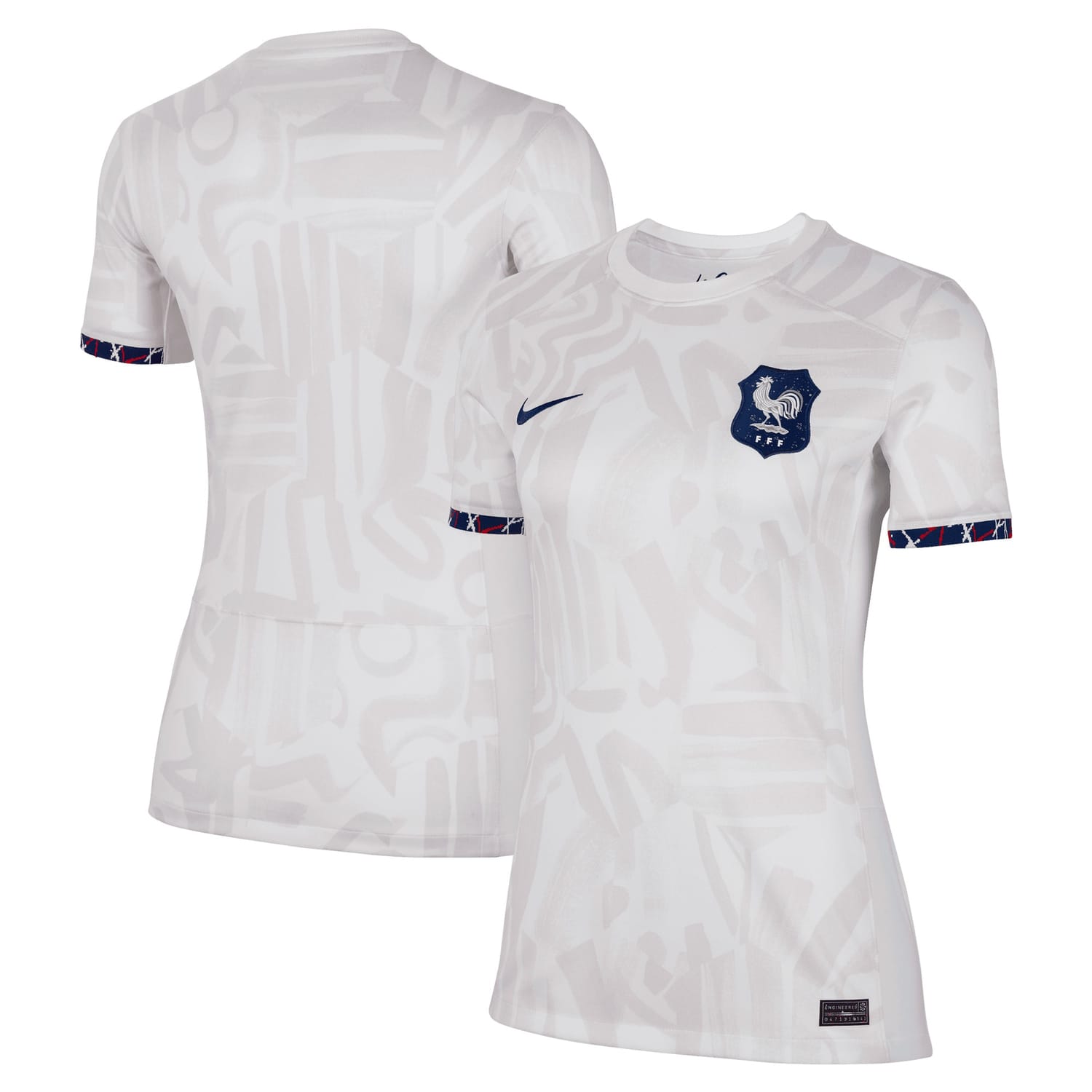 France National Team Away Jersey Shirt 2023-24 for Women