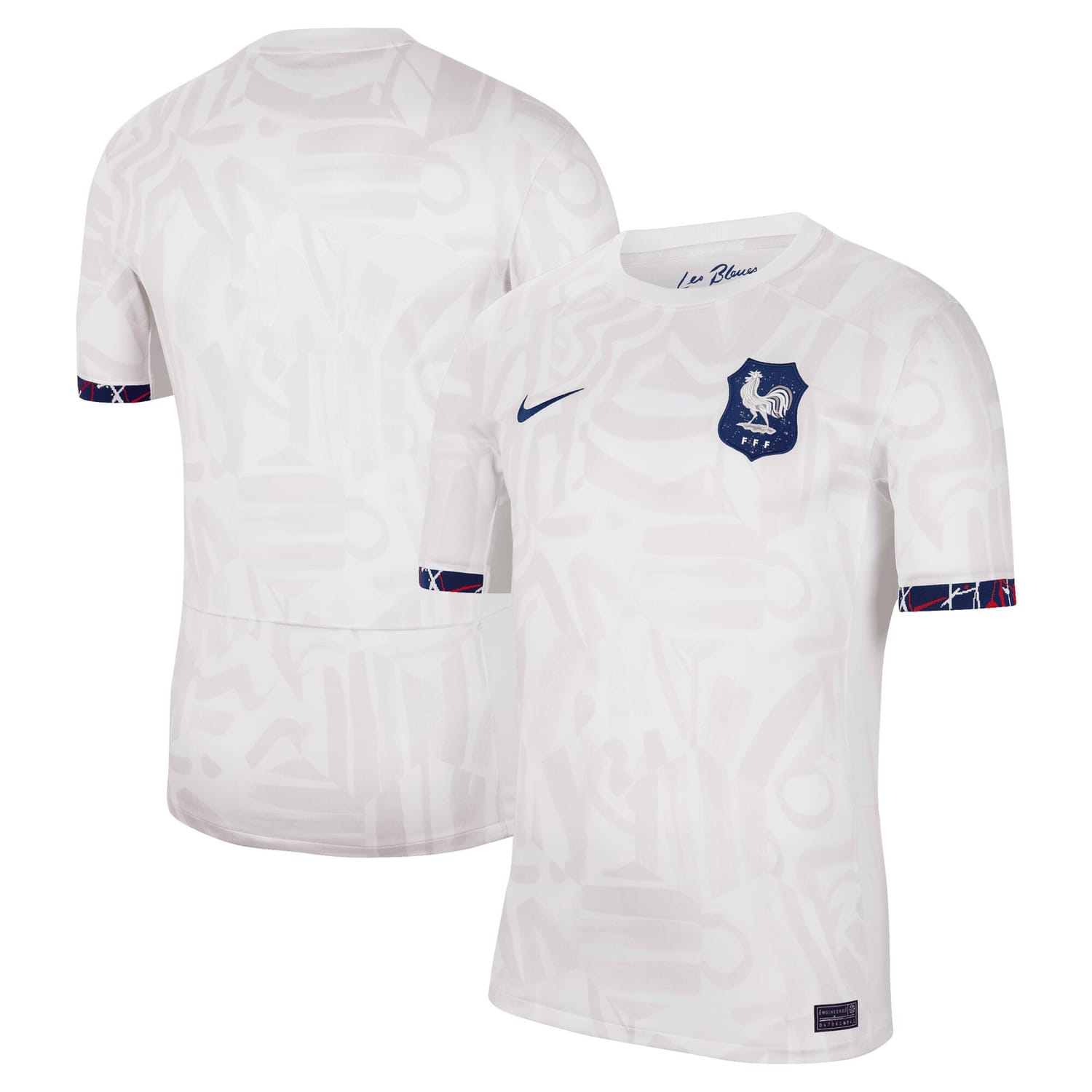 France National Team Away Jersey Shirt 2023-24 for Men