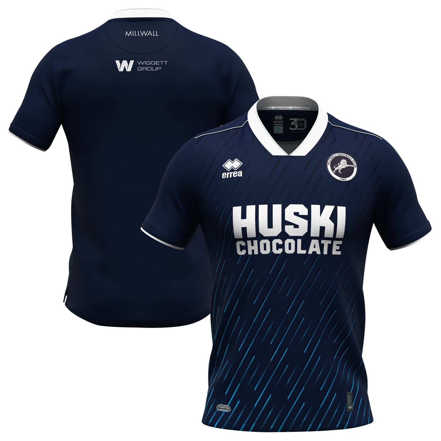 EFL Championship Millwall FC Home Jersey Shirt 2023-24 for Men