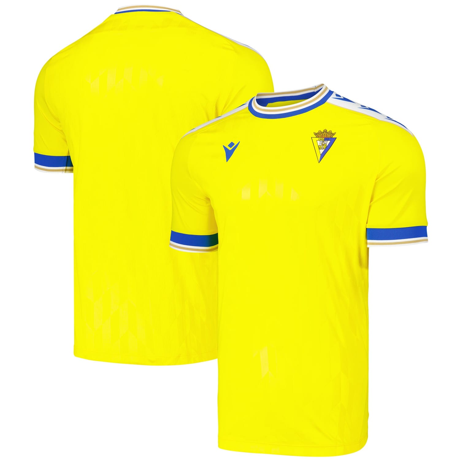 La Liga Cadiz CF Home Jersey Shirt 2023-24 for Men