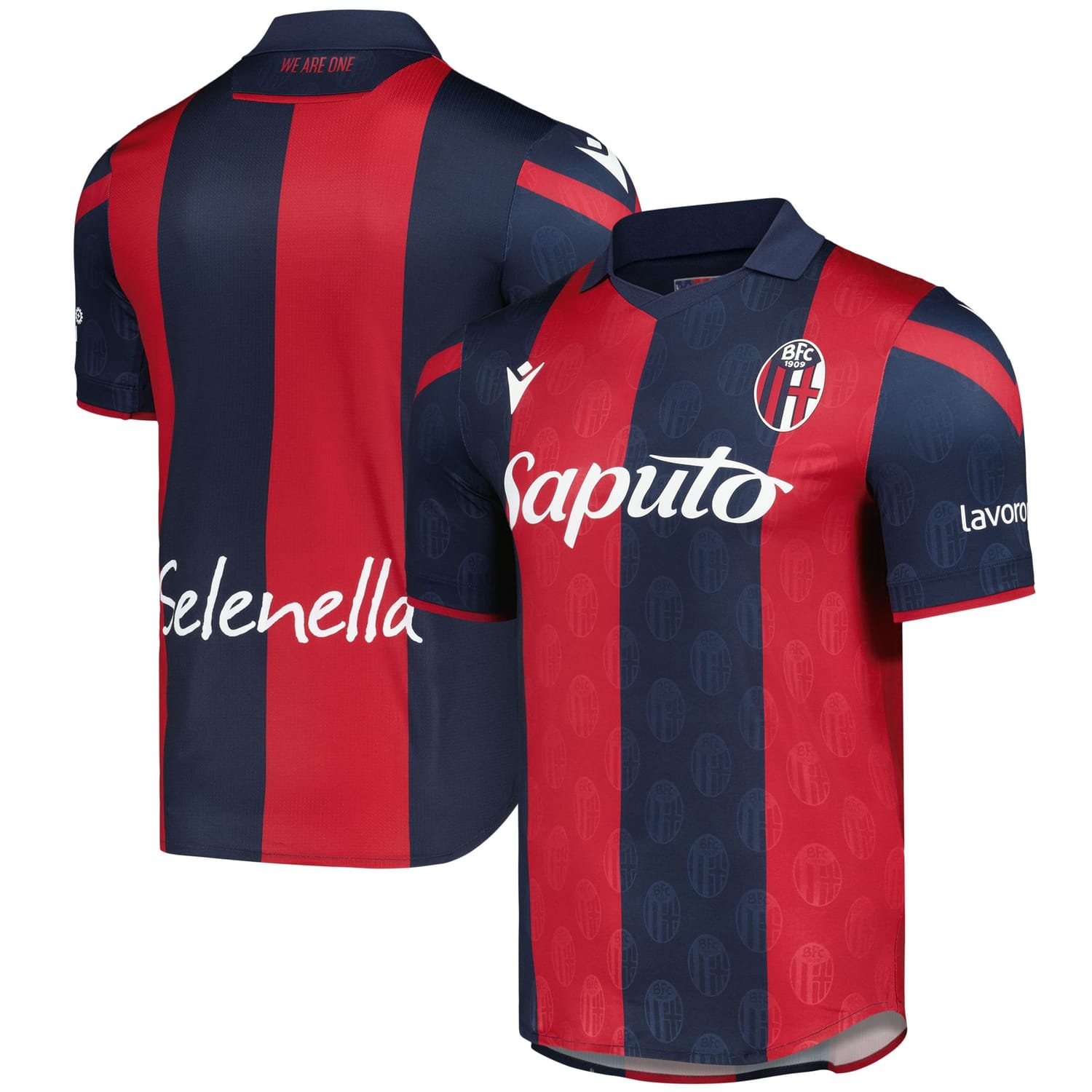 Serie A Bologna FC Home Jersey Shirt 2023-24 for Men