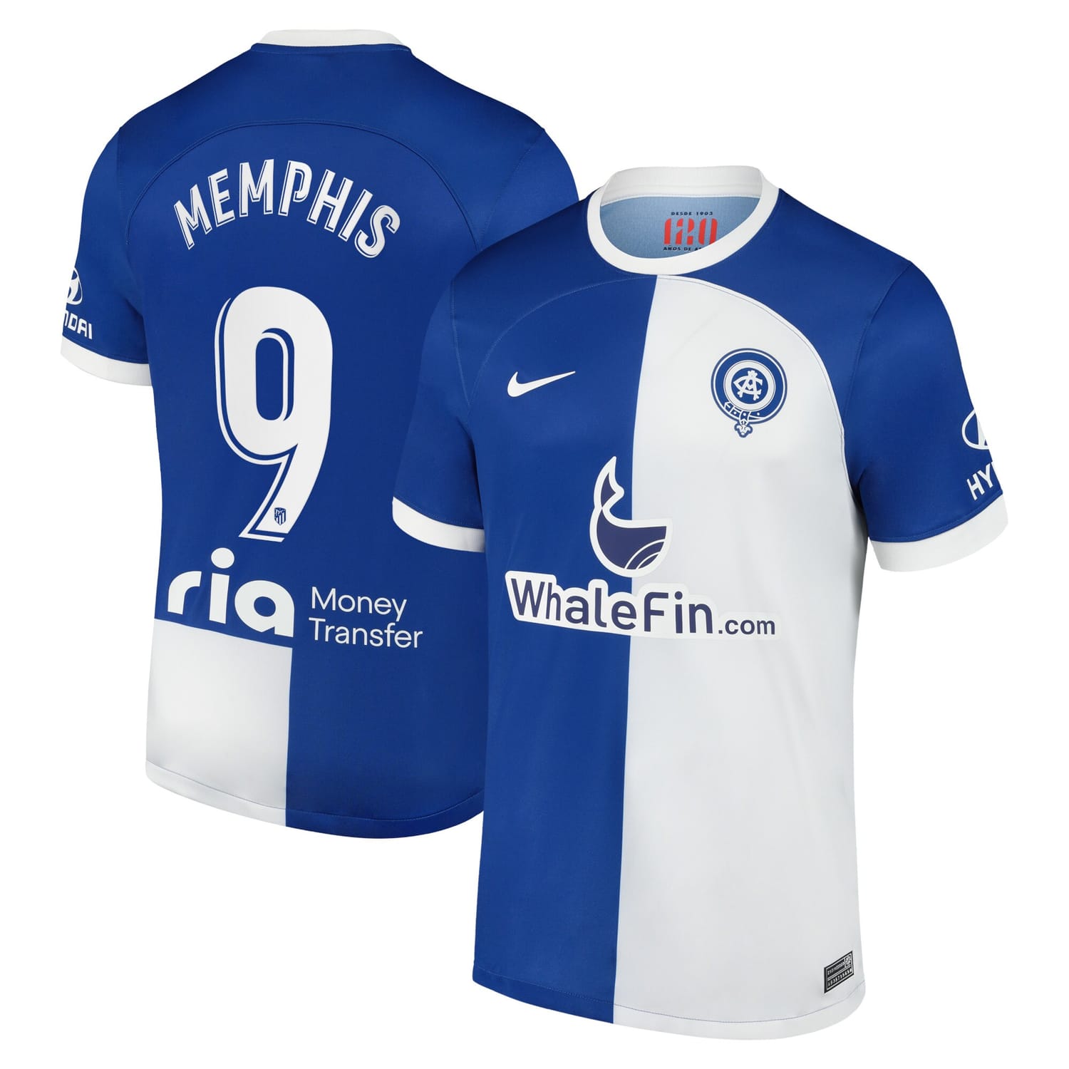 La Liga Atletico de Madrid Jersey Shirt 2022-23 player Memphis Depay 9 printing for Men