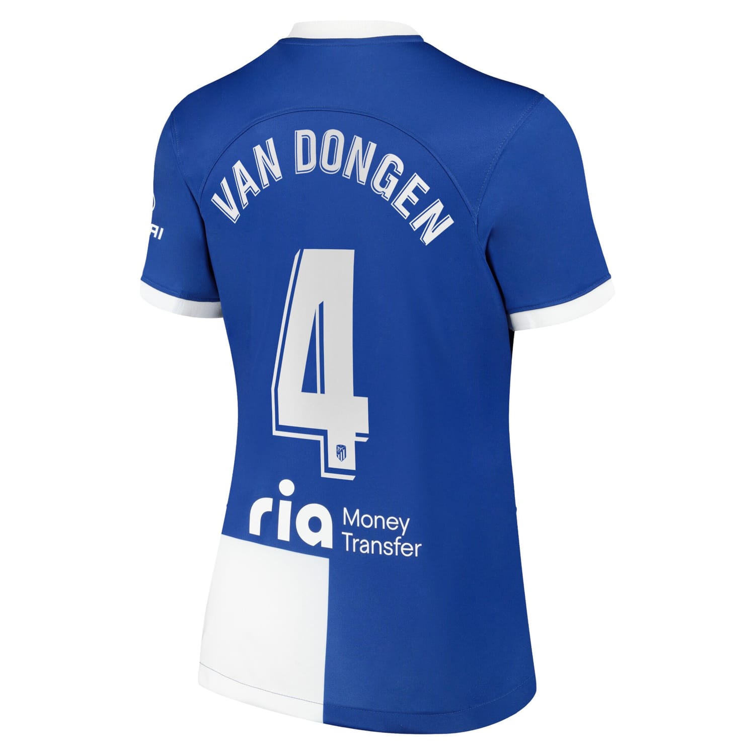 La Liga Atletico de Madrid Jersey Shirt 2022-23 player Merel van Dongen 4 printing for Women