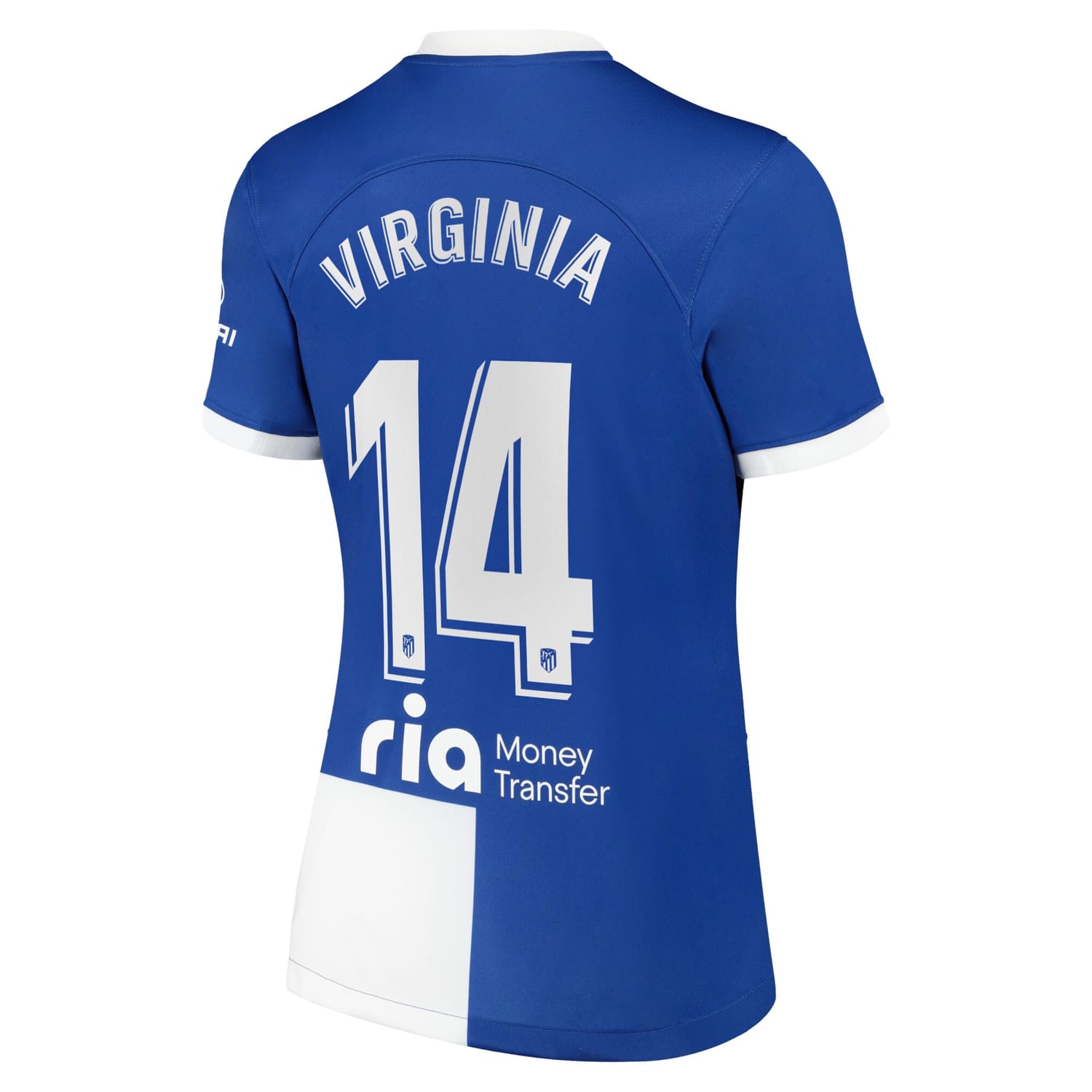 La Liga Atletico de Madrid Jersey Shirt 2022-23 player Virginia Torrecilla 14 printing for Women
