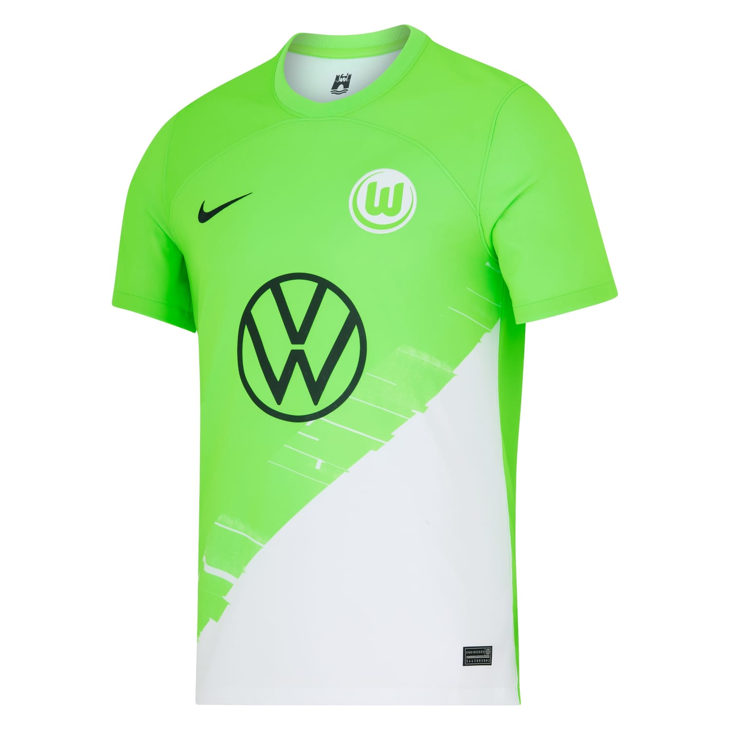 Bundesliga VfL Wolfsburg Home Jersey Shirt 2023-24 for Men