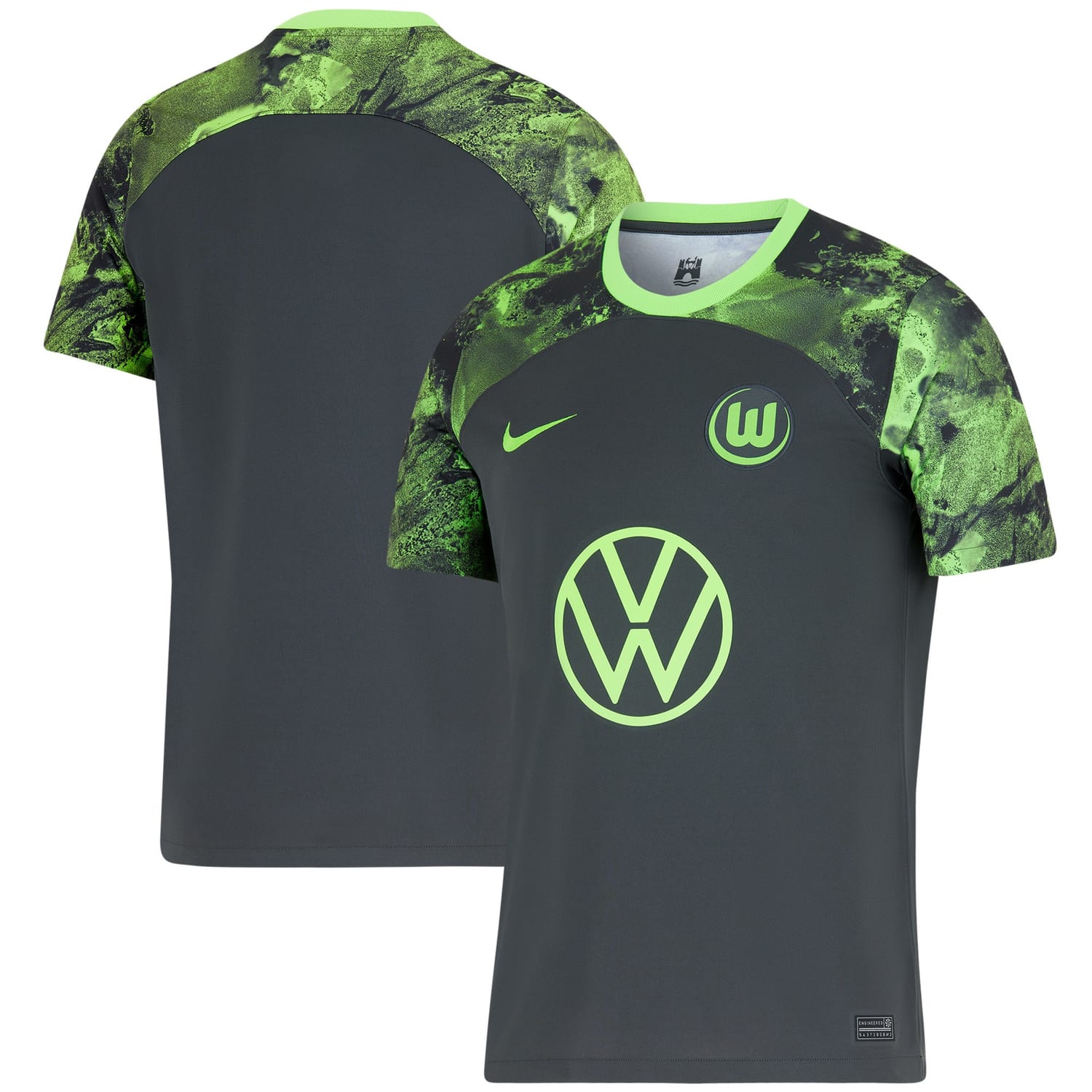 Bundesliga VfL Wolfsburg Away Jersey Shirt 2023-24 for Men