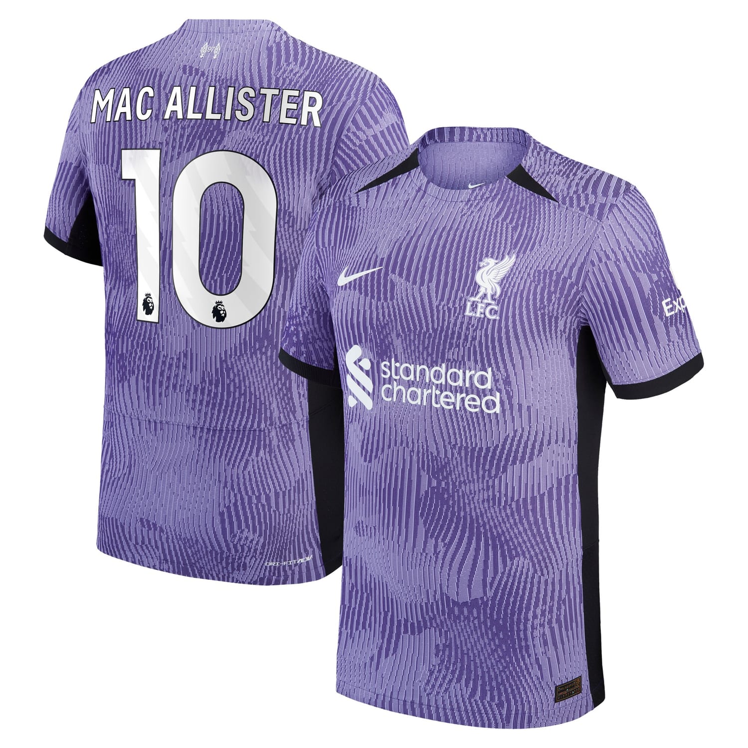 Premier League Liverpool Third Authentic Jersey Shirt 2023-24 player Alexis Mac Allister 10 printing for Men