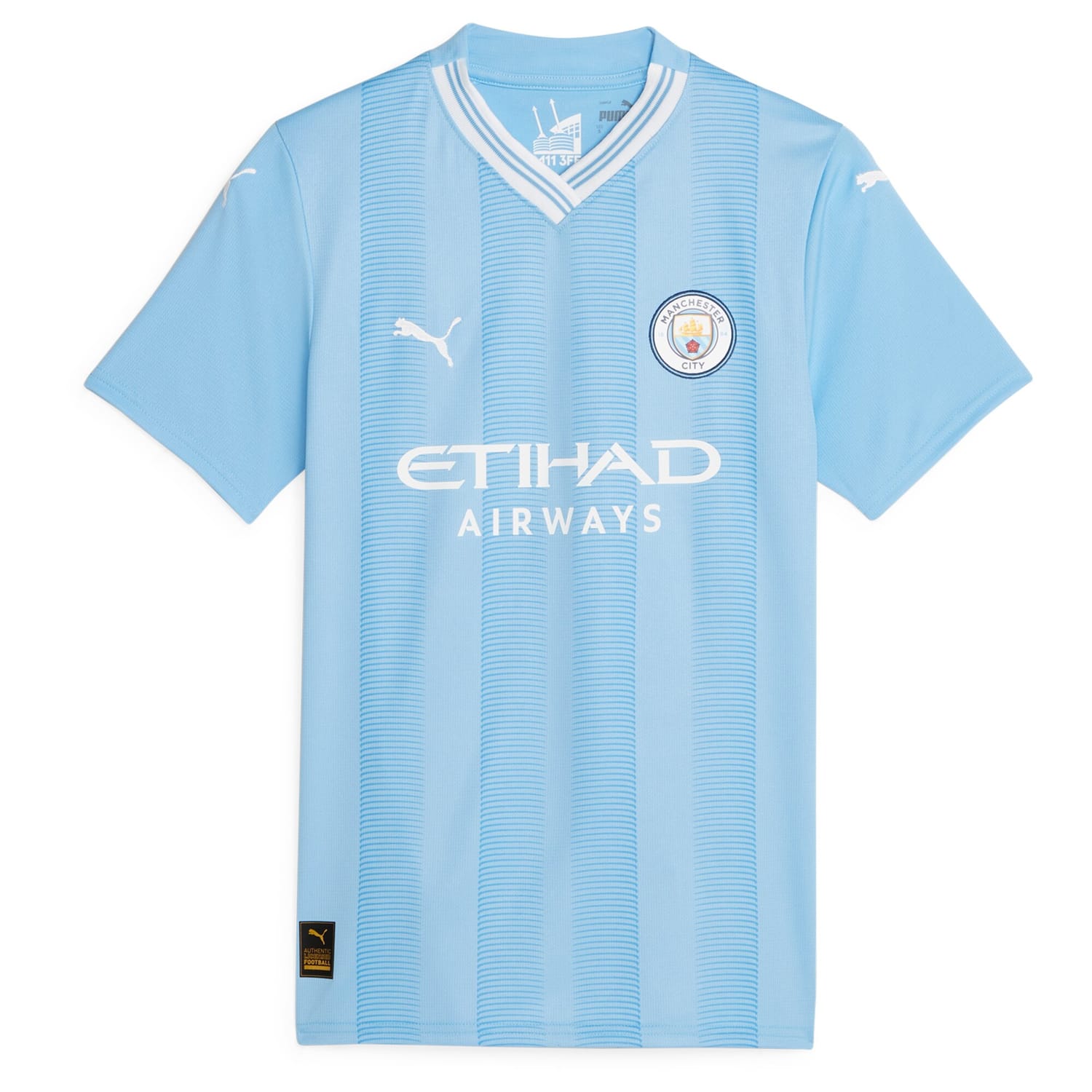 Premier League Champions Manchester City Home Jersey Shirt 2023-24 player Champions of Europe 23 printing for Women