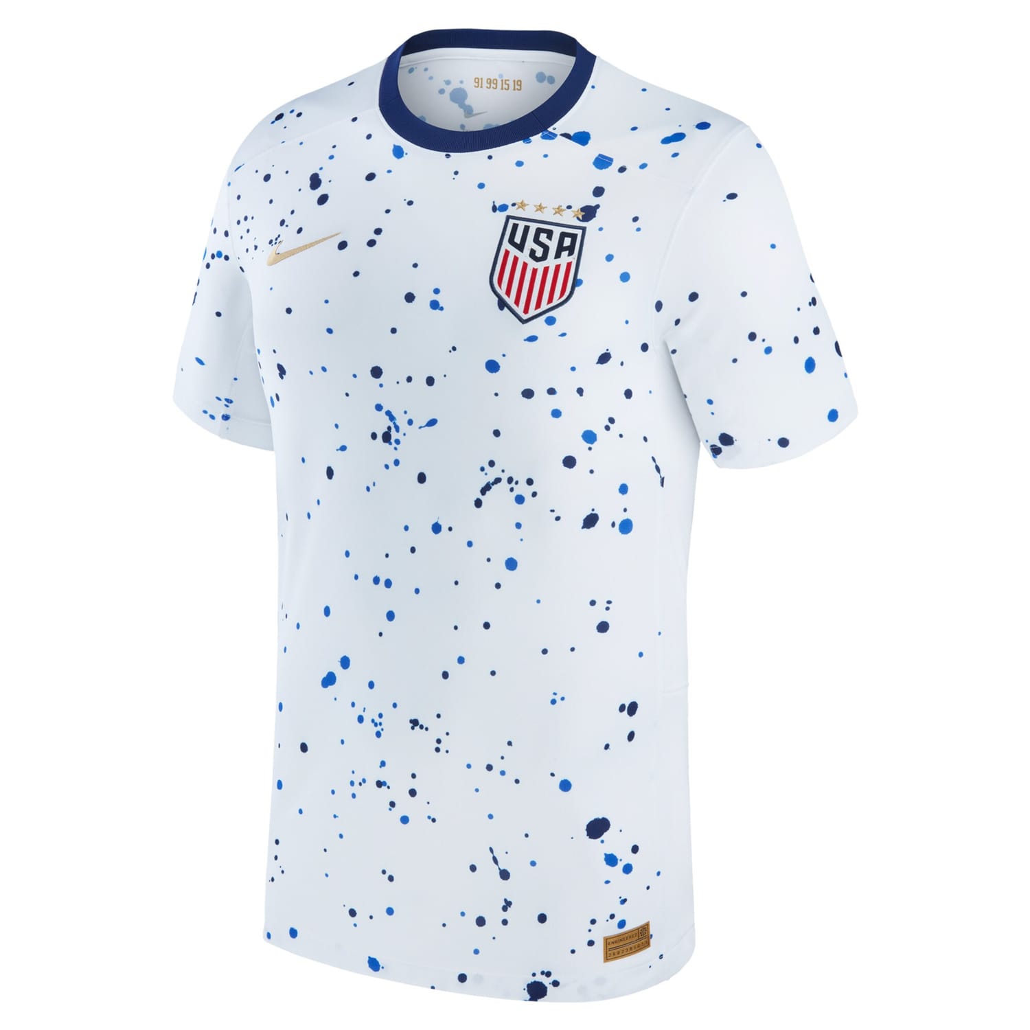 USWNT Home Jersey Shirt White 2023 for Men