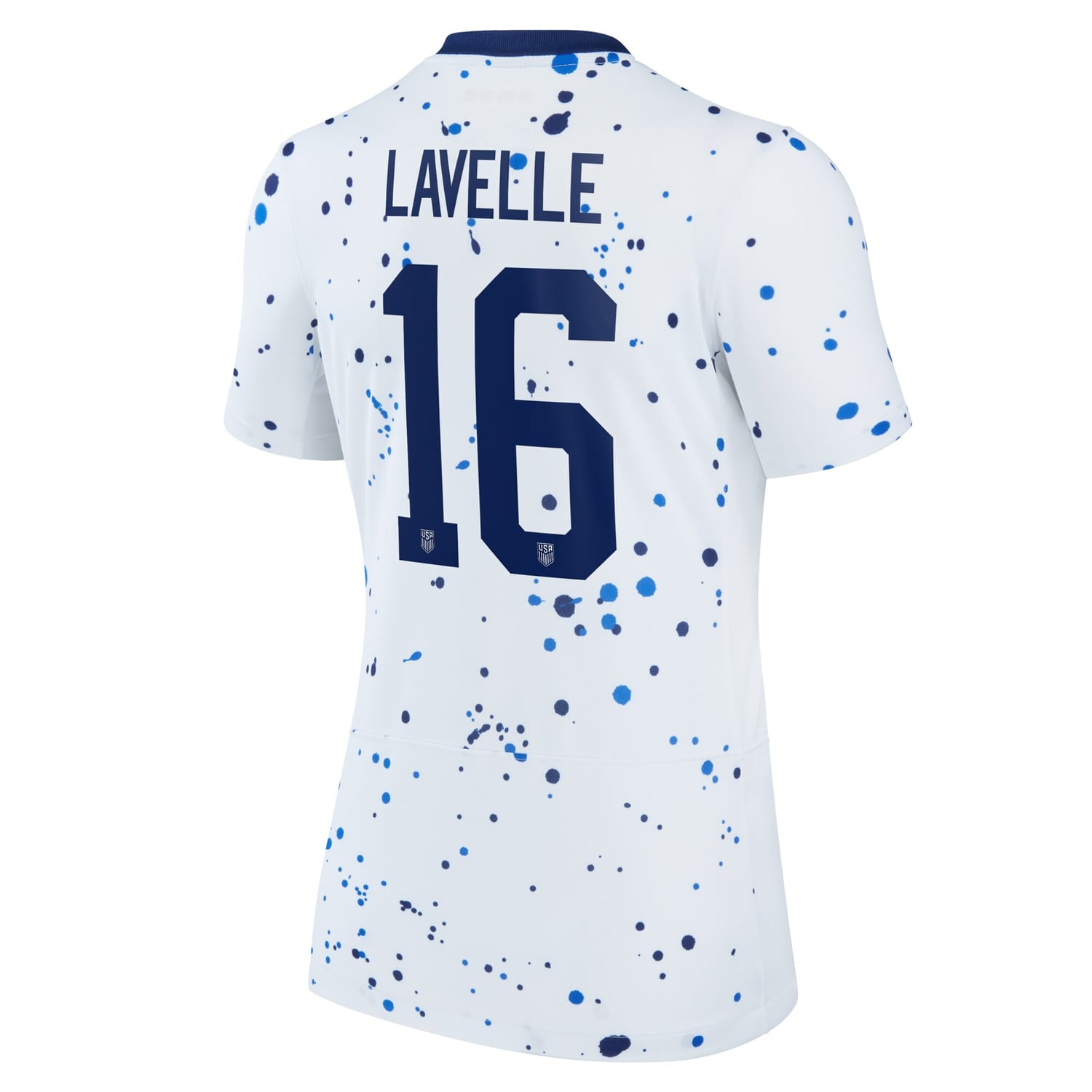 USWNT Home Jersey Shirt White 2023 player Rose Lavelle printing for Women