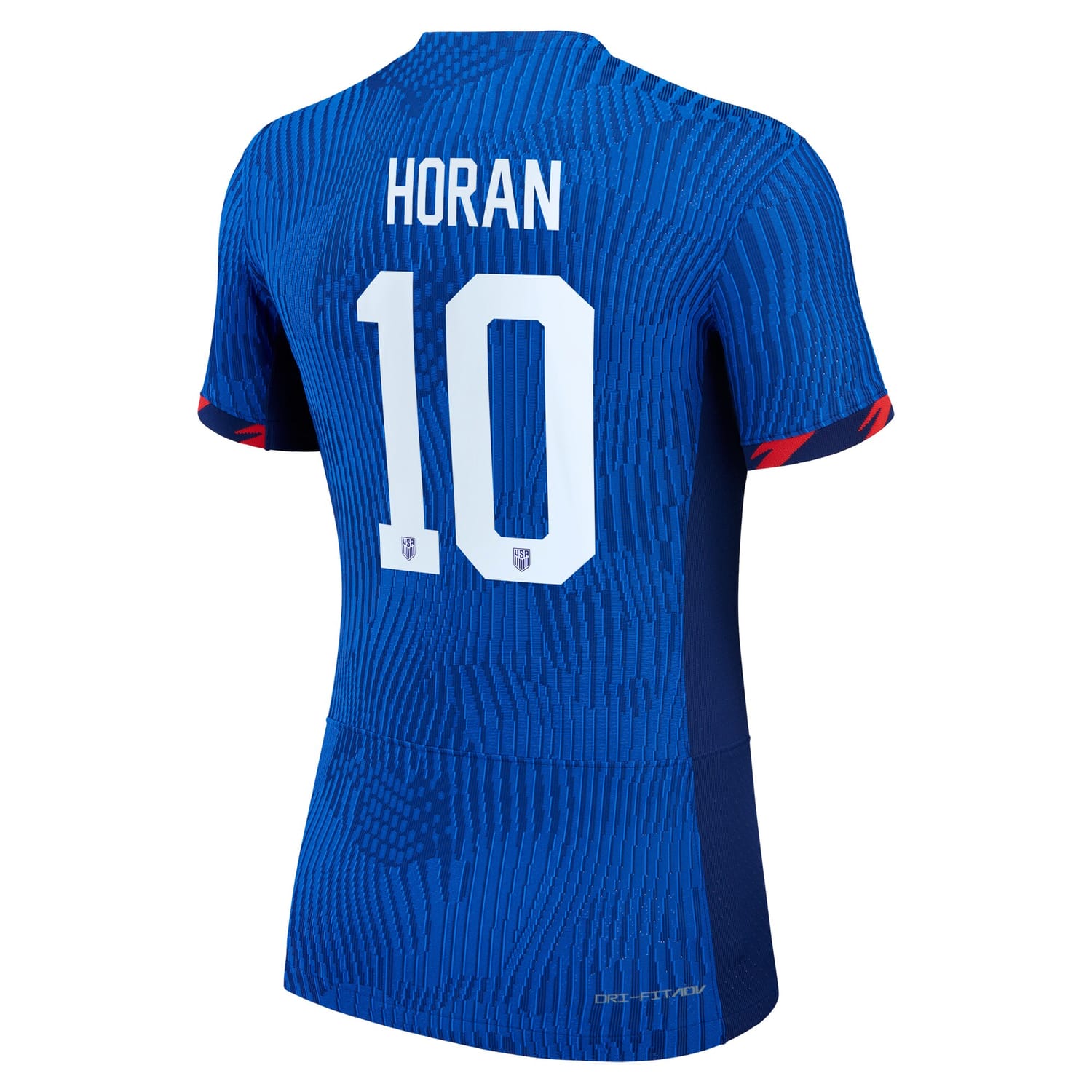 USWNT Away Authentic Jersey Shirt Royal 2023 player Lindsey Horan printing for Women