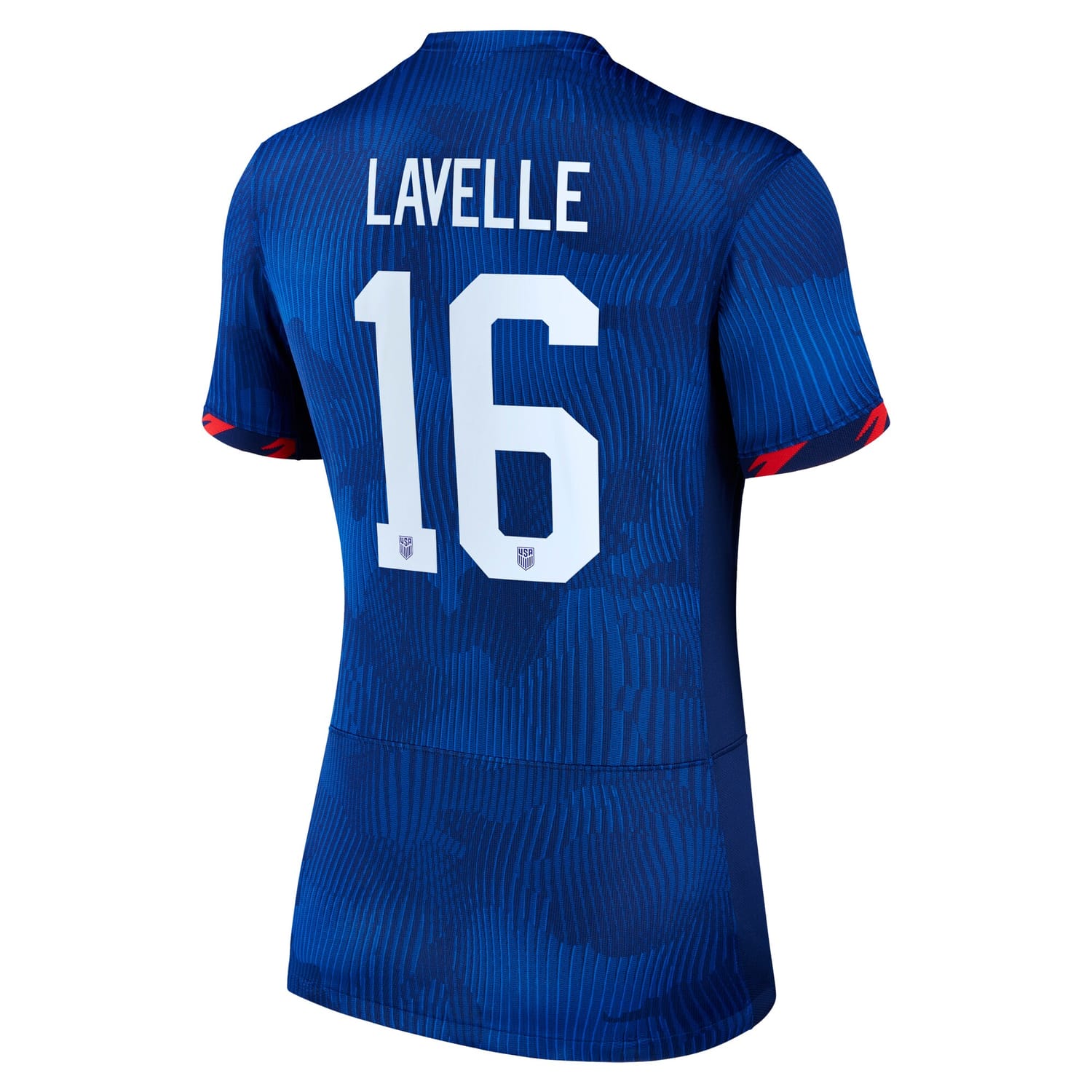 USWNT Away Jersey Shirt Royal 2023 player Rose Lavelle printing for Women