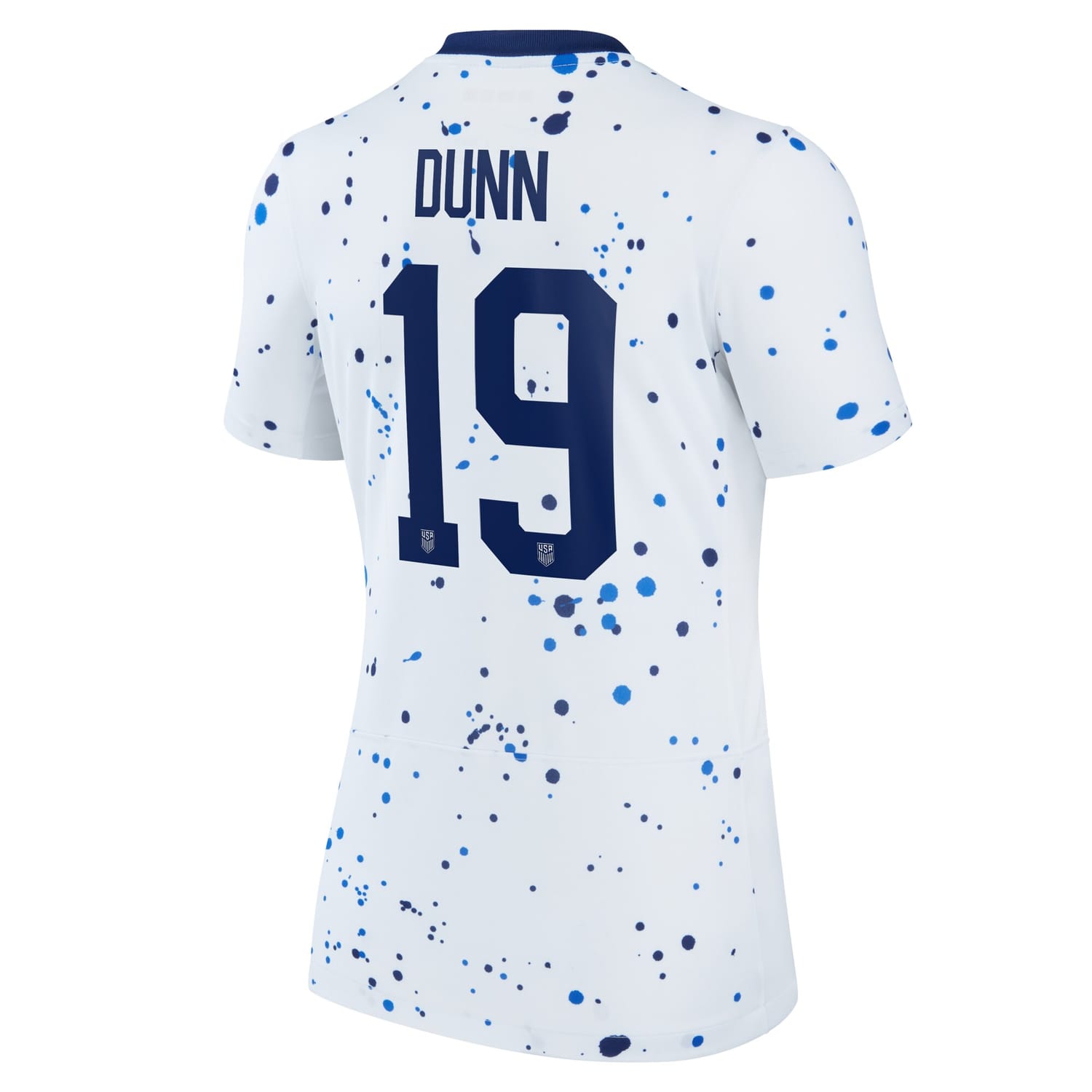 USWNT Home Jersey Shirt White 2023 player Crystal Dunn printing for Women