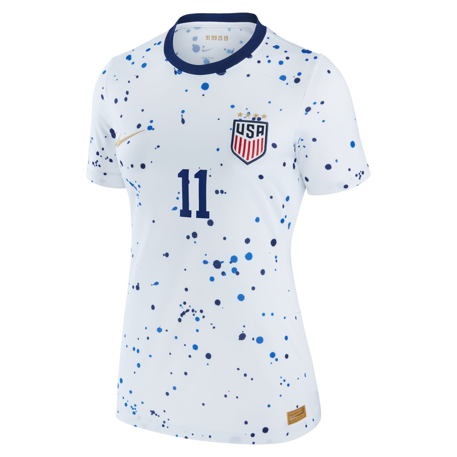 USWNT Home Jersey Shirt White 2023 player Sophia Smith printing for Women