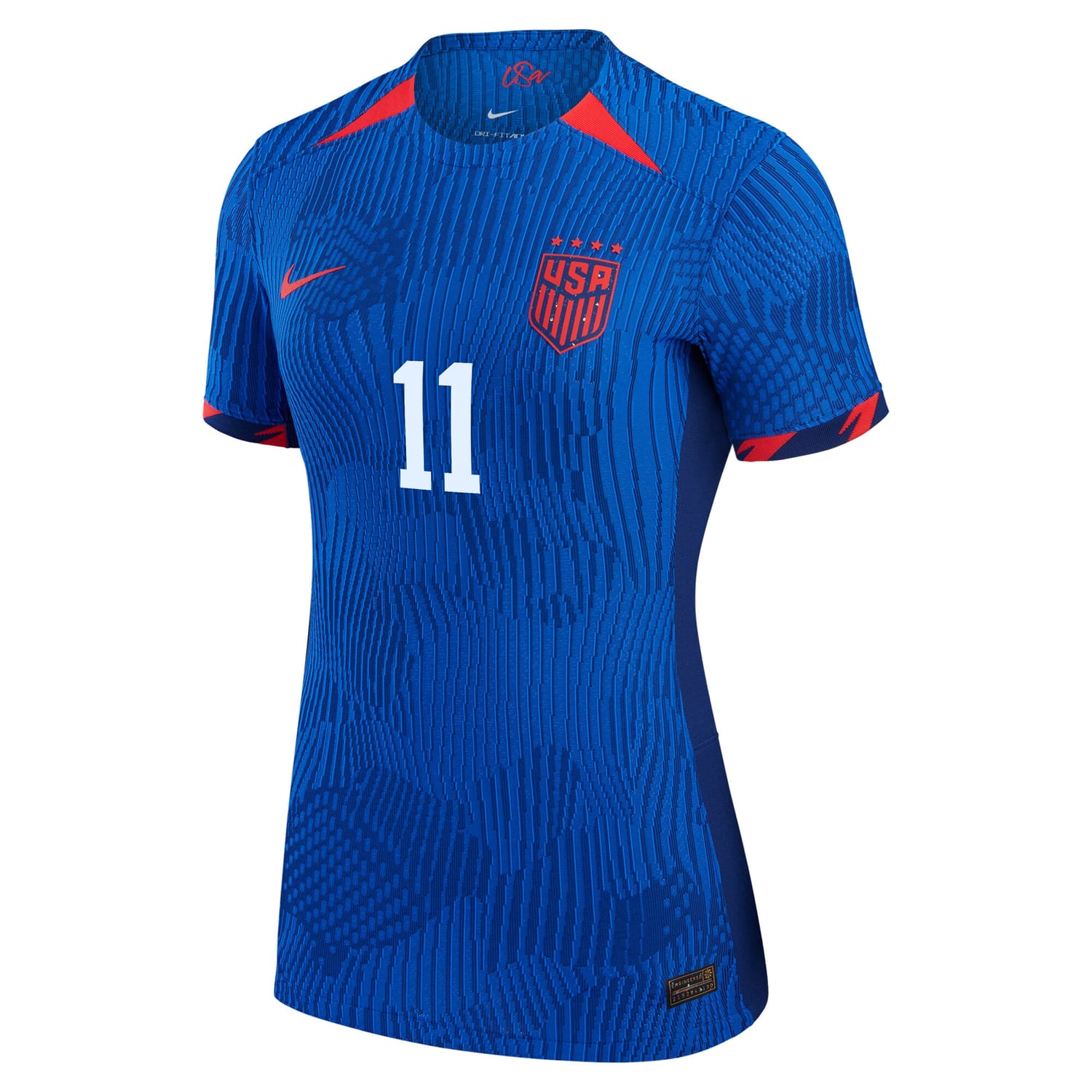 USWNT Away Authentic Jersey Shirt Royal 2023 player Sophia Smith printing for Women