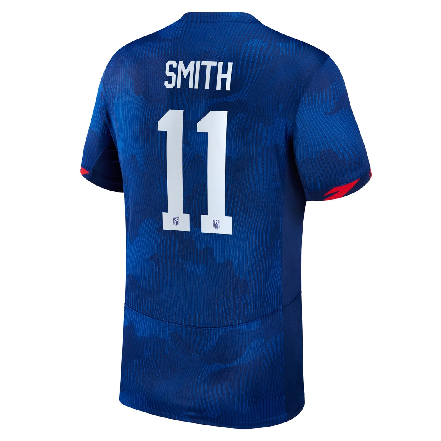 USWNT Away Jersey Shirt Royal 2023 player Sophia Smith printing for Men