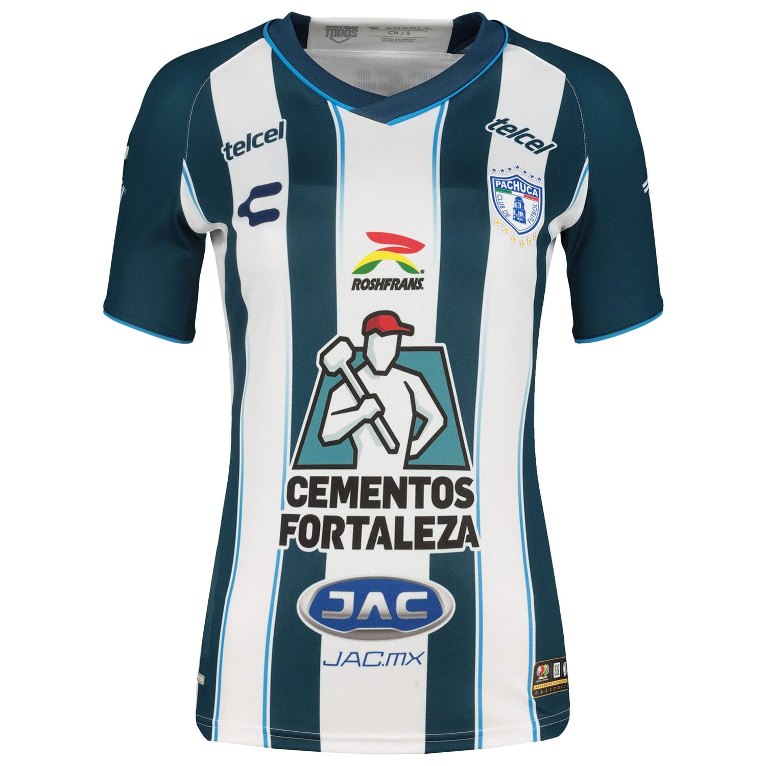 Liga MX C.F. Pachuca Home Authentic Jersey Shirt Navy 2023-24 for Women