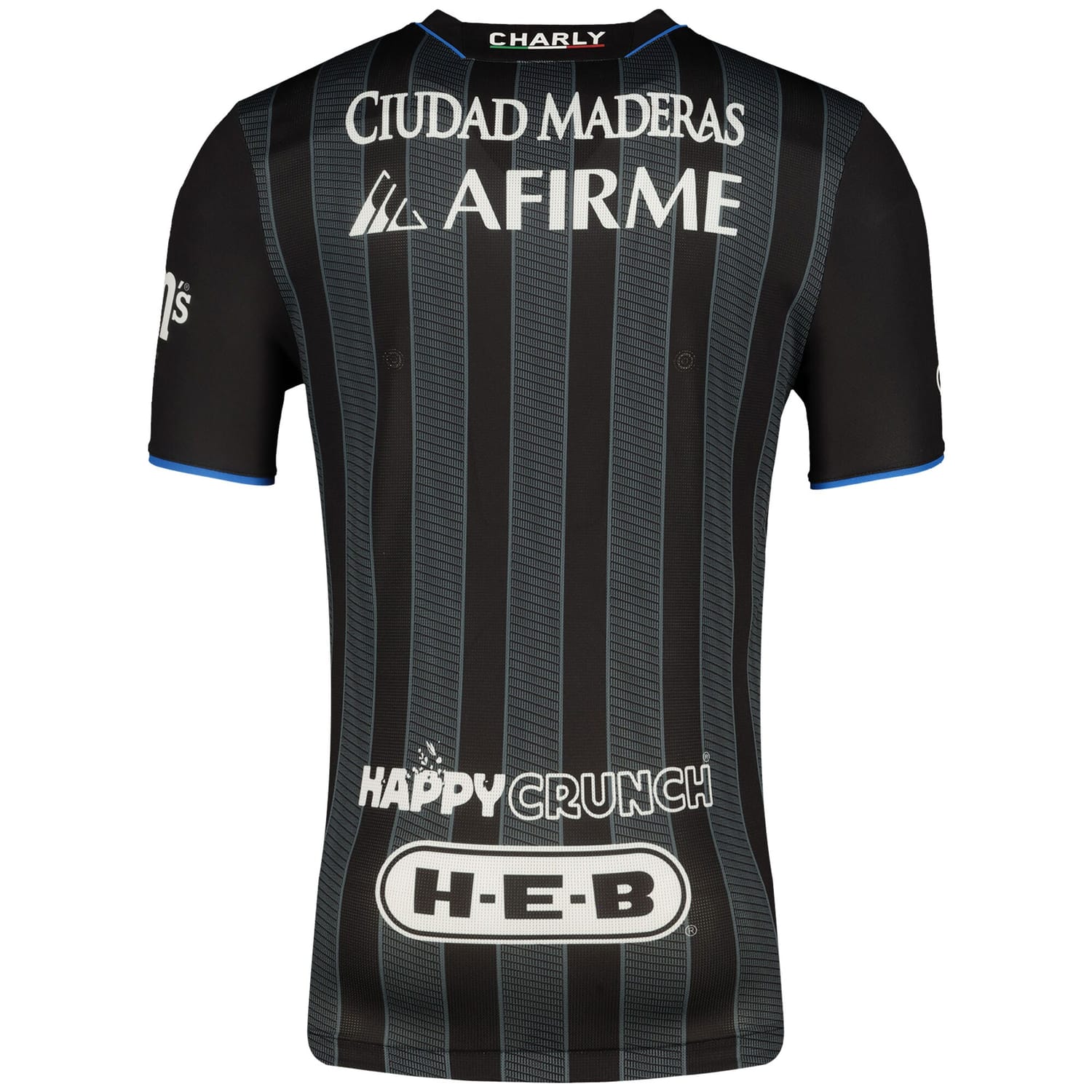 Liga MX Queretaro FC Away Authentic Jersey Shirt Black 2023-24 for Men