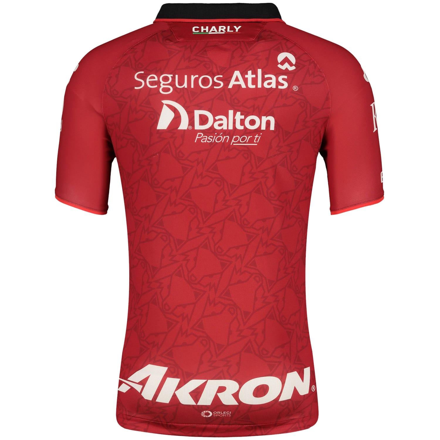 Liga MX Club Atlas Away Authentic Jersey Shirt Red 2023-24 for Men