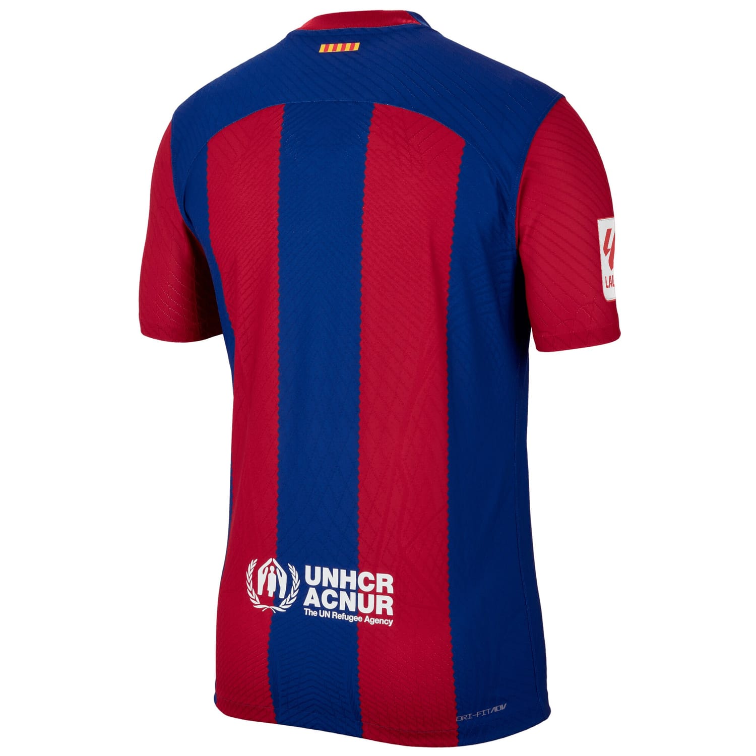 La Liga Barcelona Home Authentic Jersey Shirt Royal 2023-24 for Men