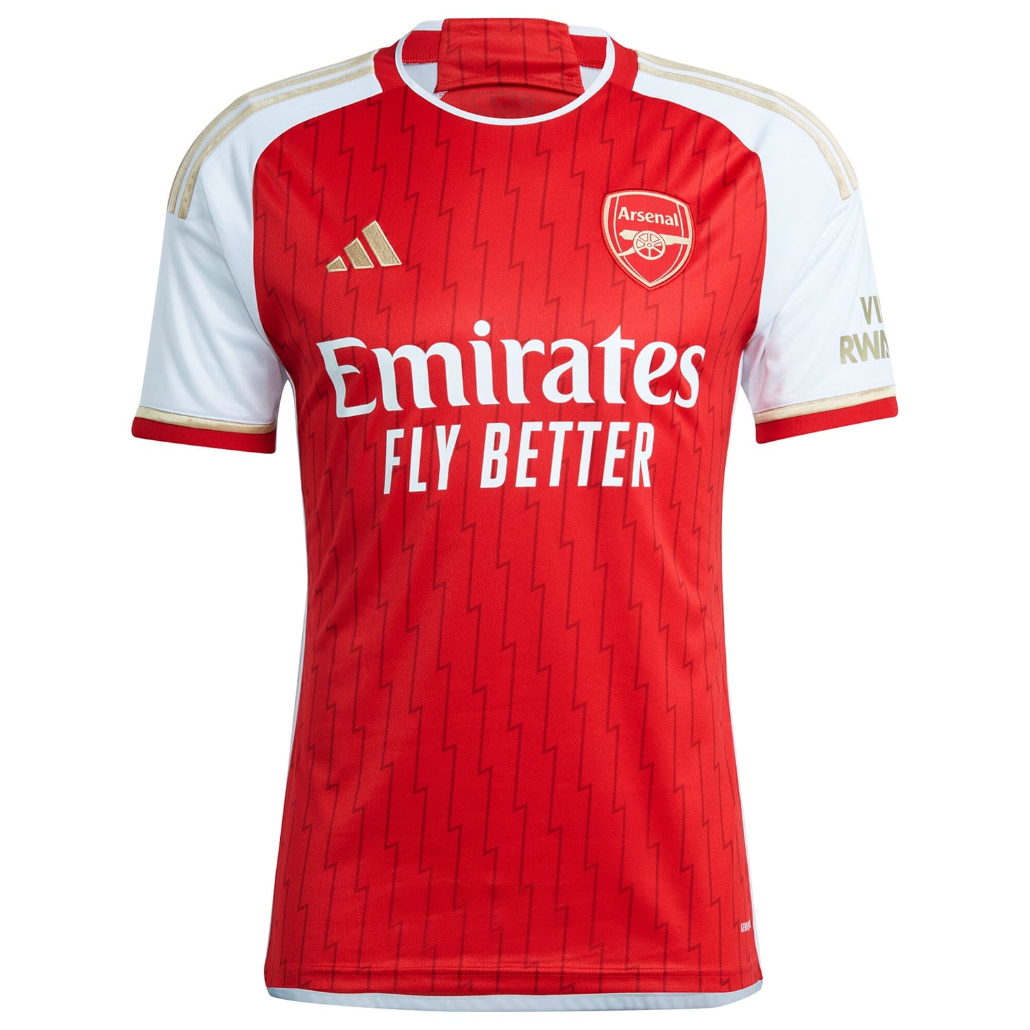 Premier League Arsenal Home Jersey Shirt Red 2023-24 for Men