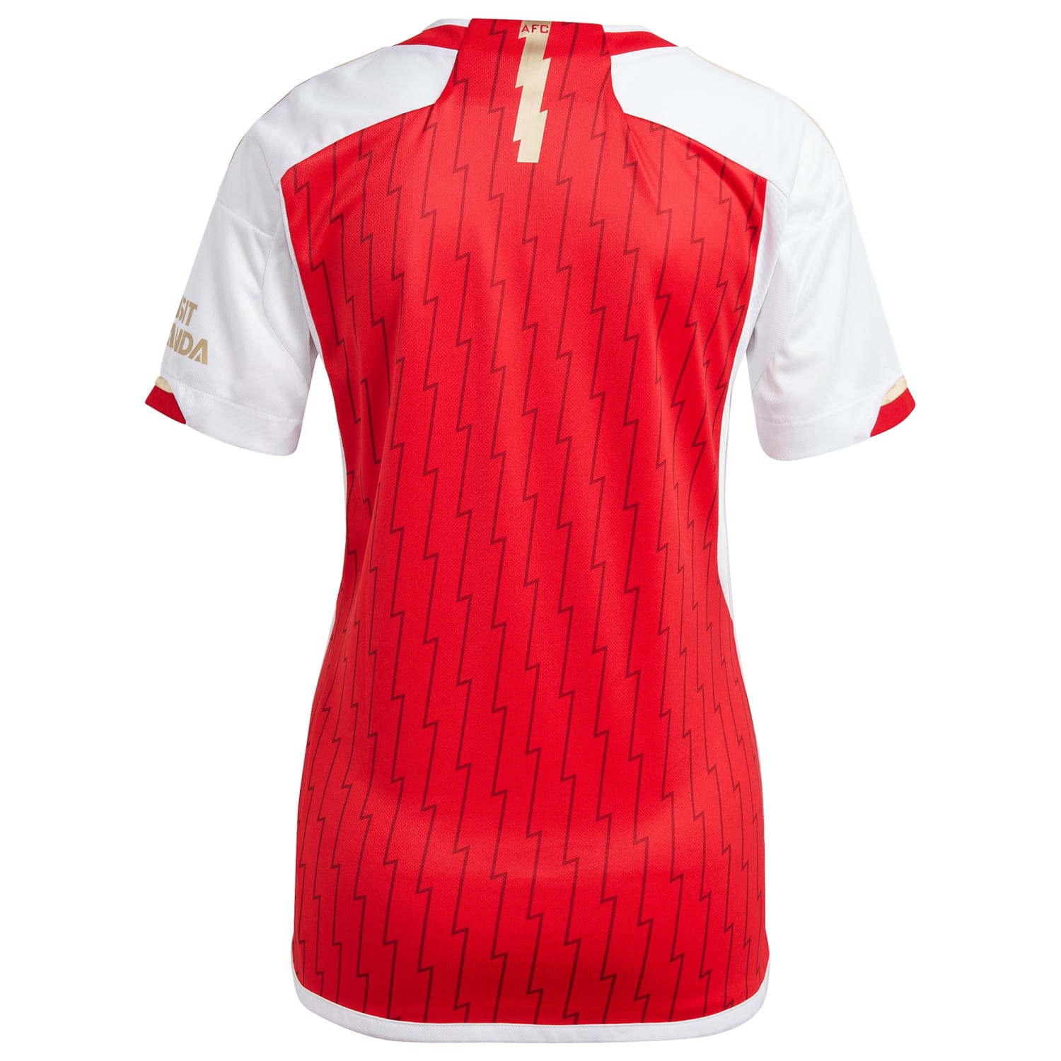 Premier League Arsenal Home Jersey Shirt Red 2023-24 for Women
