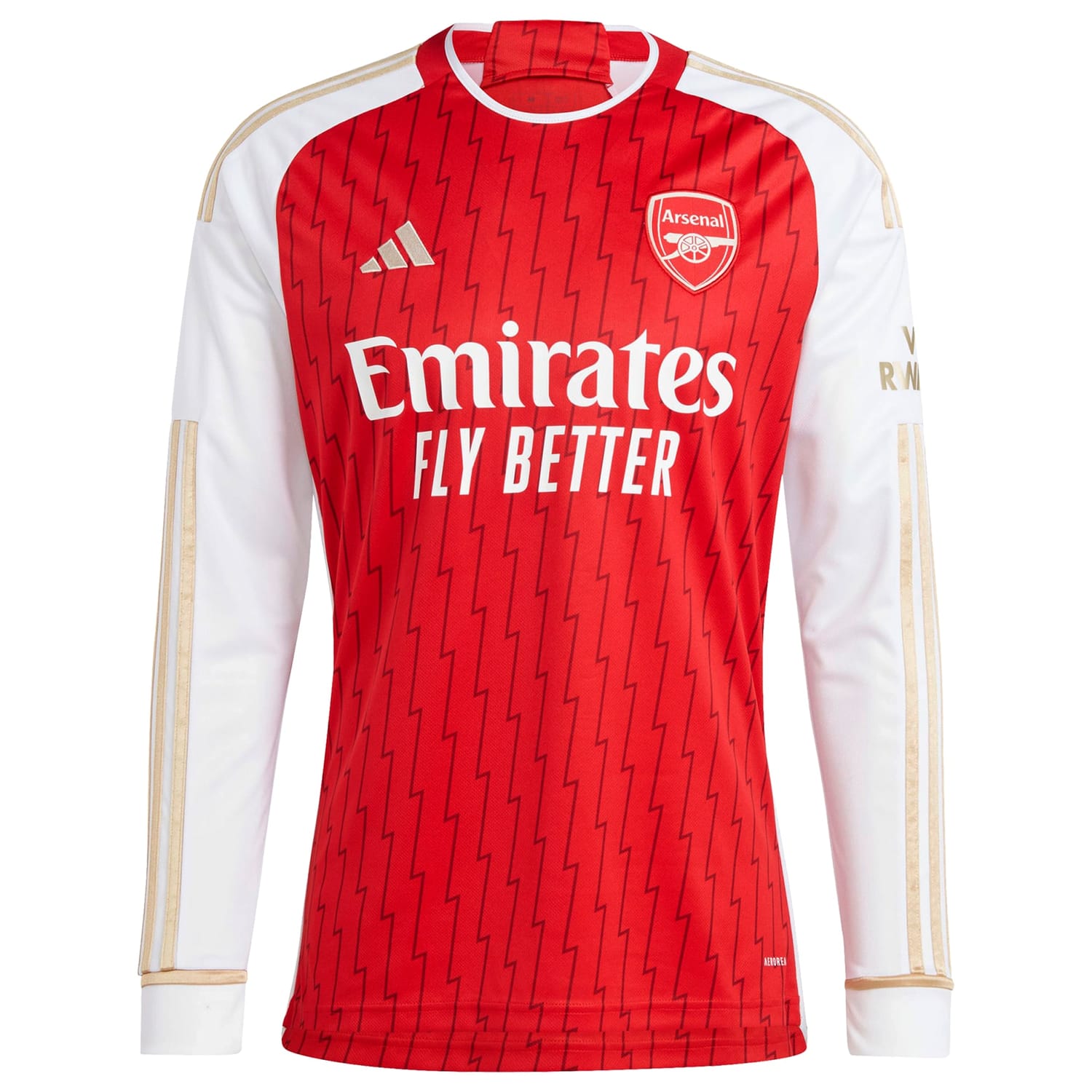 Premier League Arsenal Home Jersey Shirt Long Sleeve Red 2023-24 player Emile Smith Rowe printing for Men