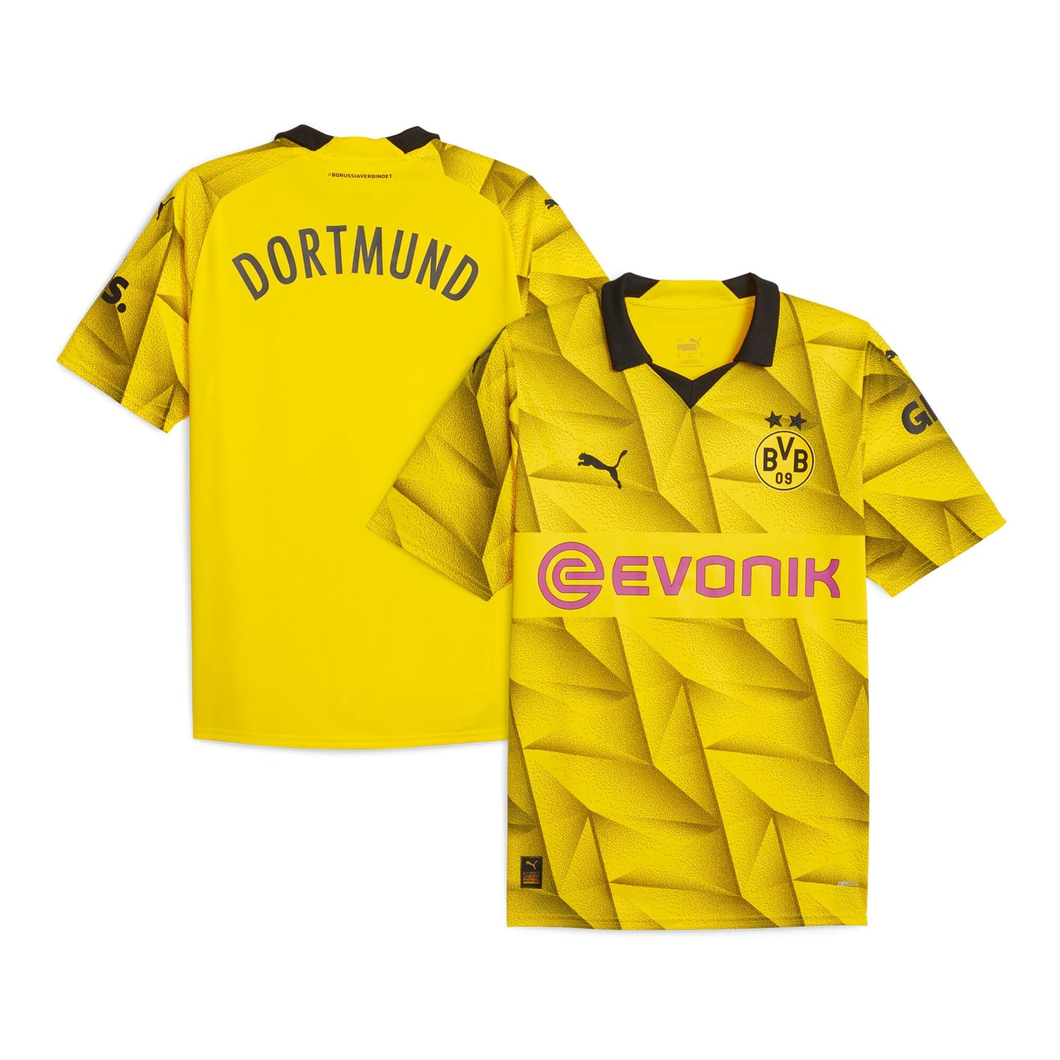Bundesliga Borussia Dortmund Third Jersey Shirt Yellow 2023-24 for Men