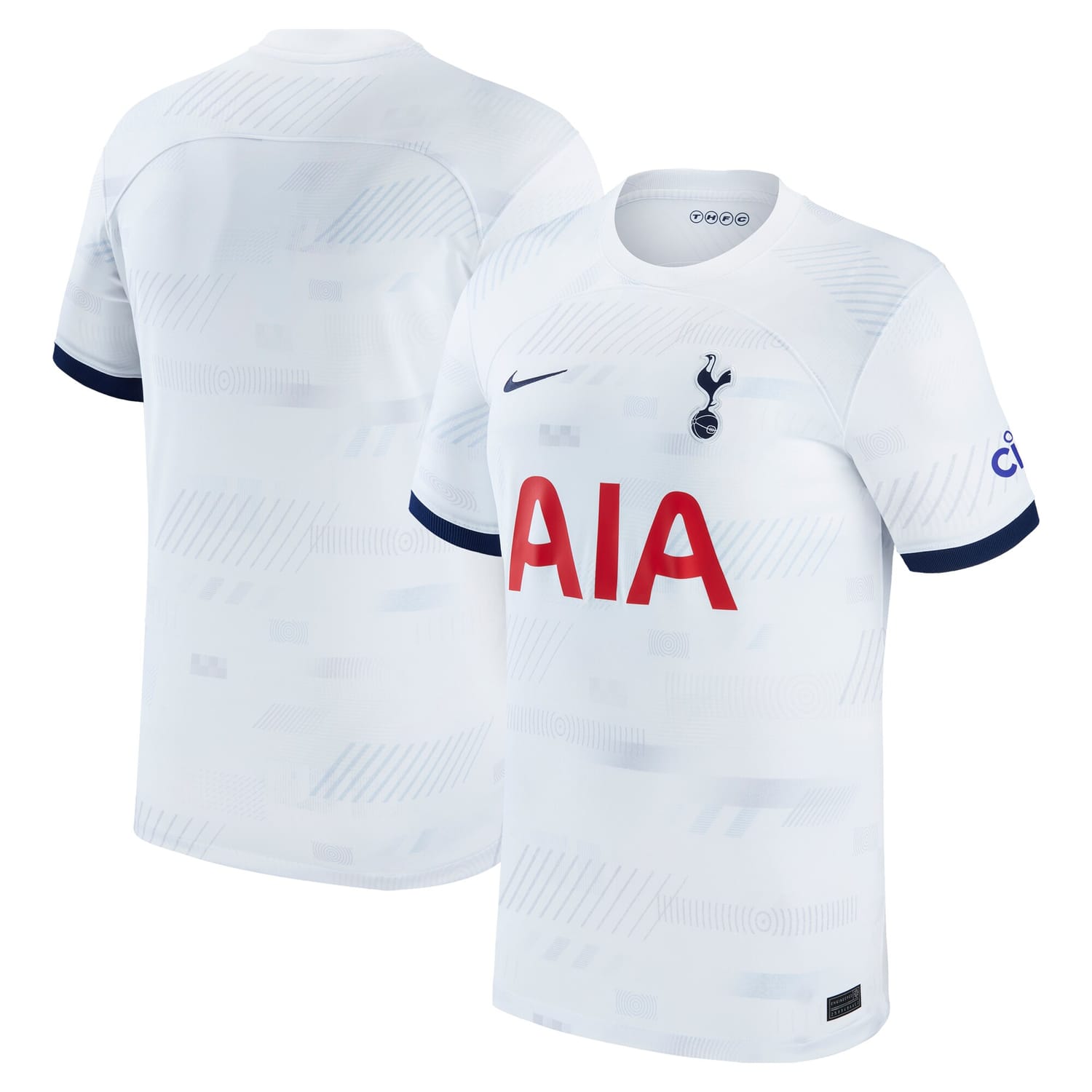 Premier League Tottenham Hotspur Home Jersey Shirt White 2023-24 for Men