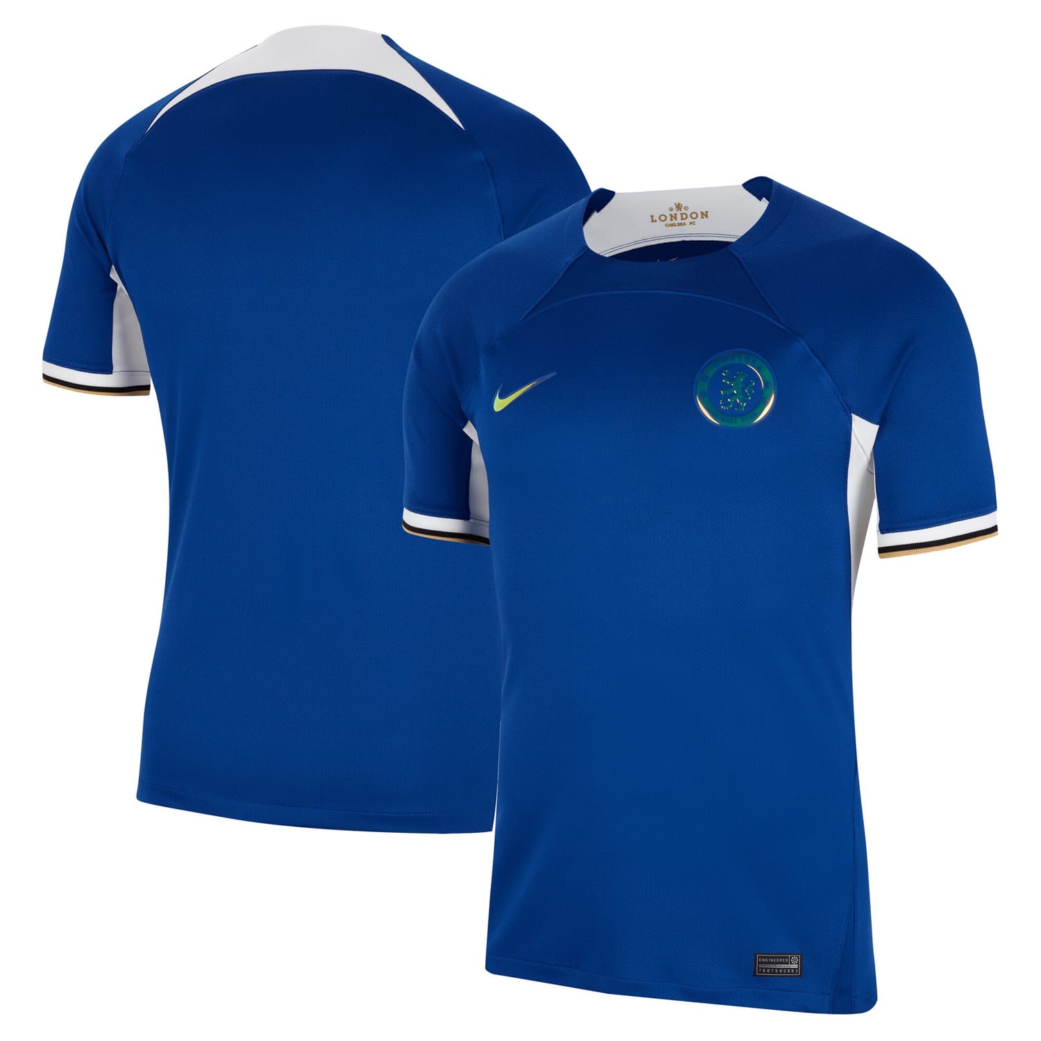 Premier League Chelsea Home Jersey Shirt Blue 2023-24 for Men