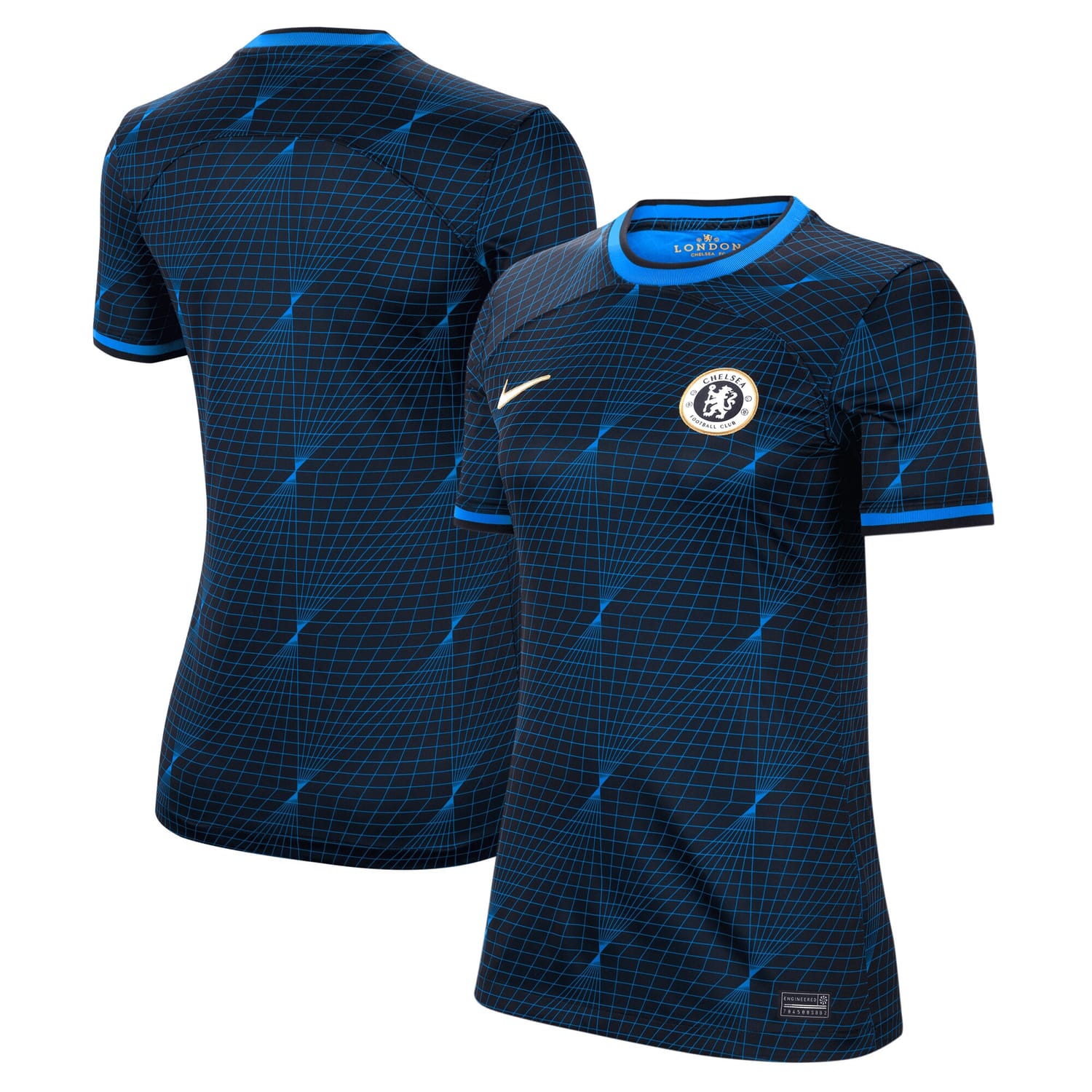 Premier League Chelsea Away Jersey Shirt Navy 2023-24 for Women