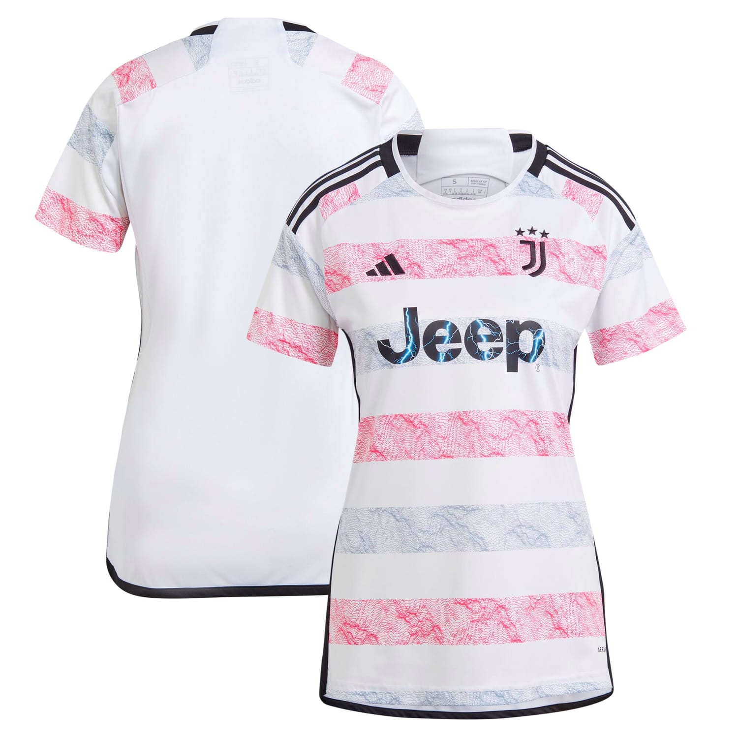 Serie A Juventus Away Jersey Shirt White 2023-24 for Women