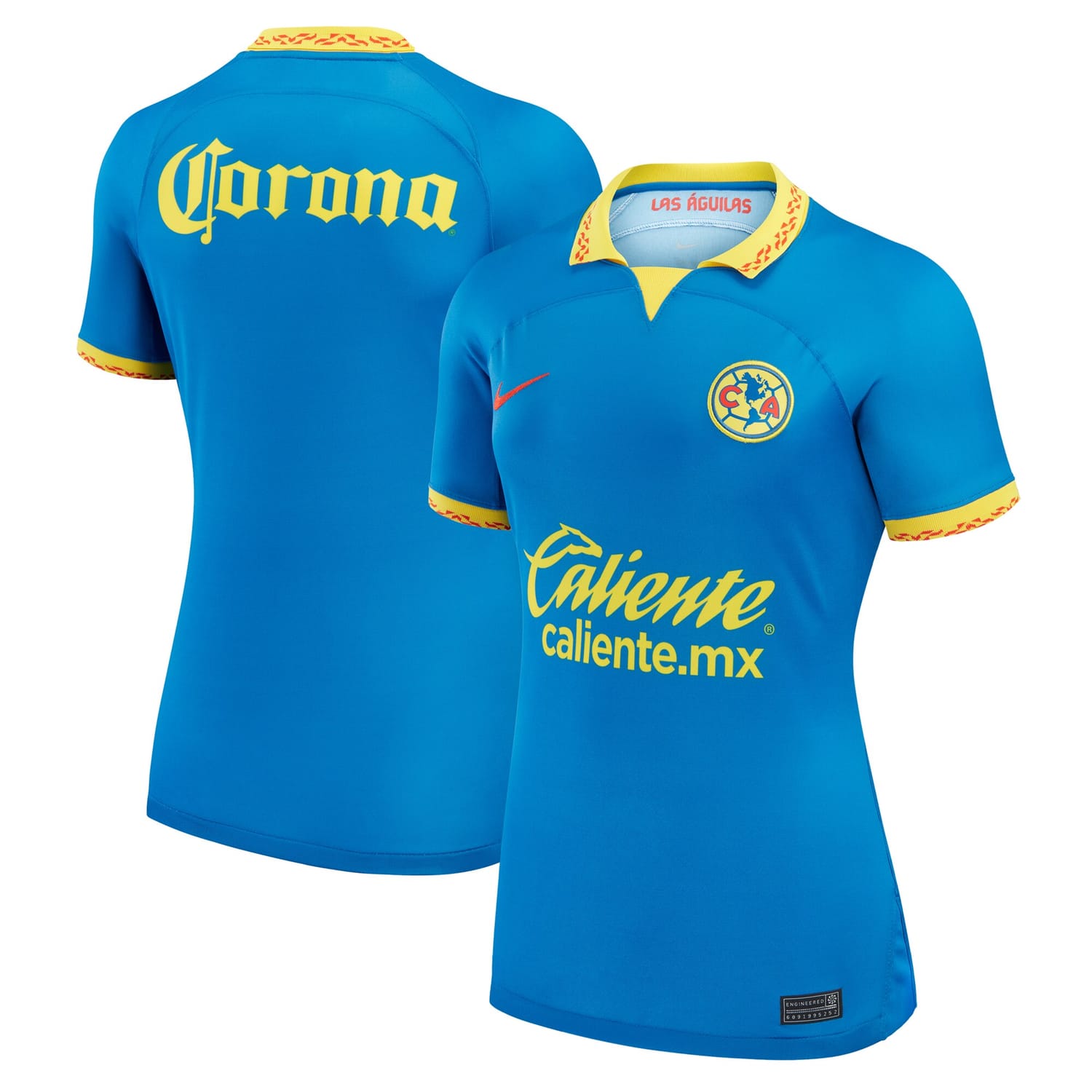 Liga MX Club America Away Jersey Shirt Blue 2023-24 for Women