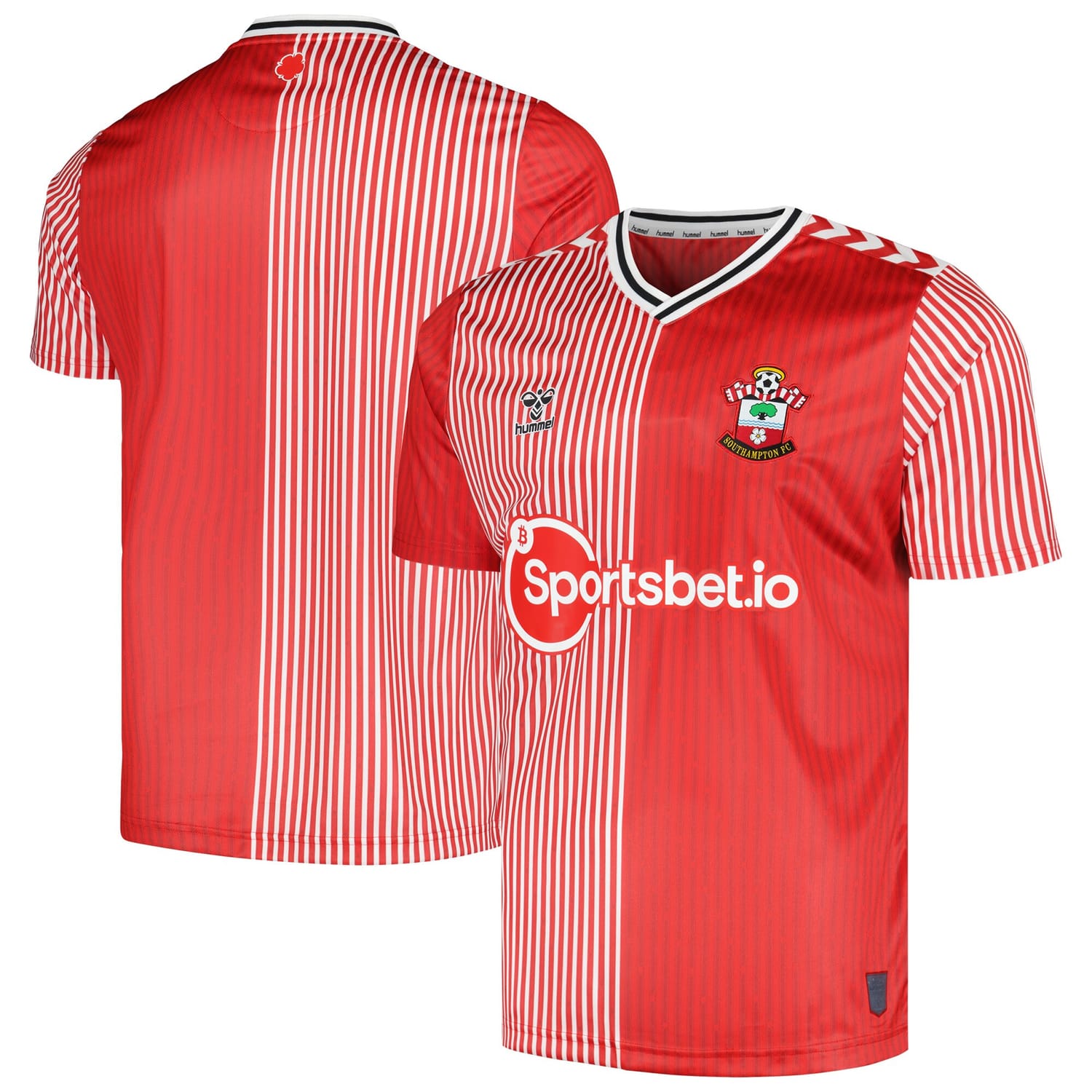 Premier League Southampton Home Jersey Shirt Red 2023-24 for Men
