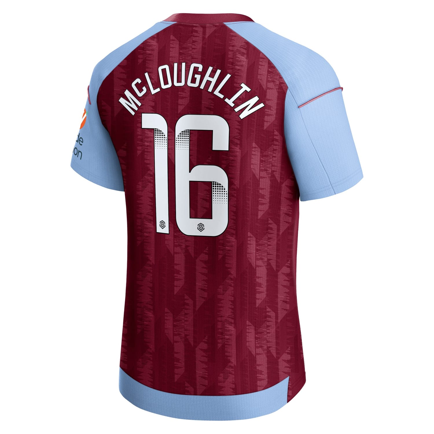 Premier League Aston Villa Home WSL Pro Jersey Shirt 2023-24 player Olivia McLoughlin 16 printing for Men