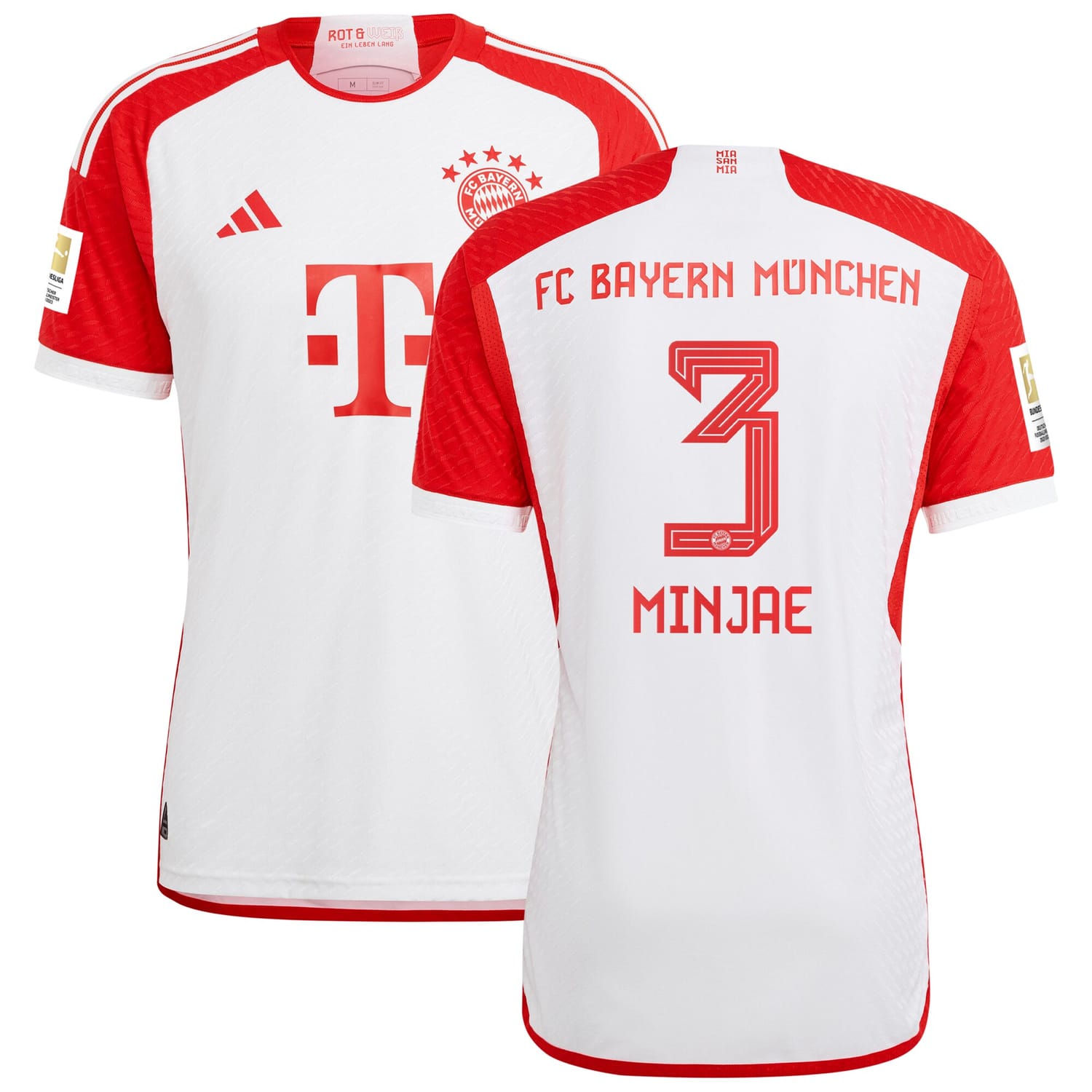 Bundesliga Bayern Munich Home Authentic Jersey Shirt 2023-24 player Kim Min-jae printing for Men