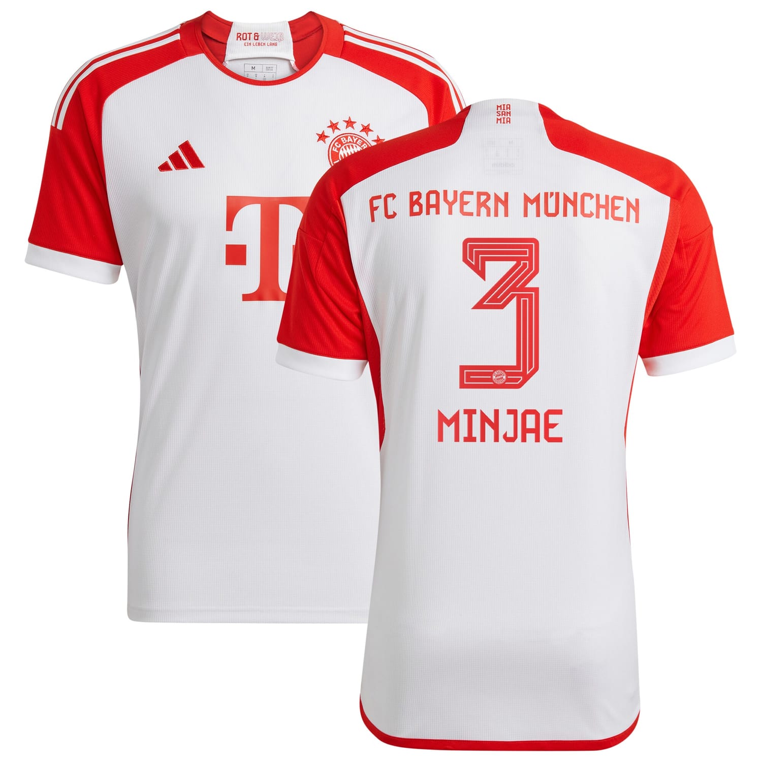 Bundesliga Bayern Munich Home Jersey Shirt 2023-24 player Kim Min-jae printing for Men
