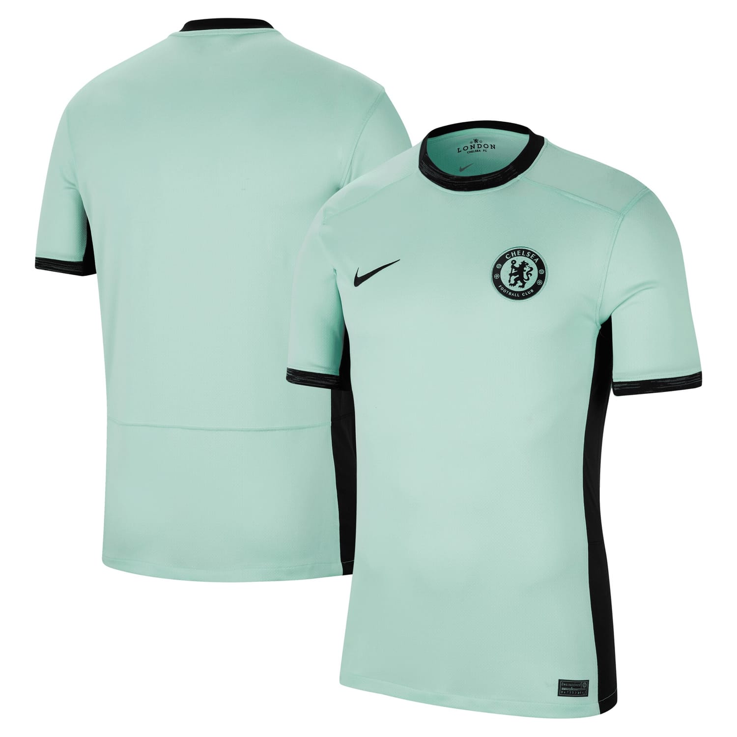 Premier League Chelsea Third Jersey Shirt Mint 2023-24 for Men