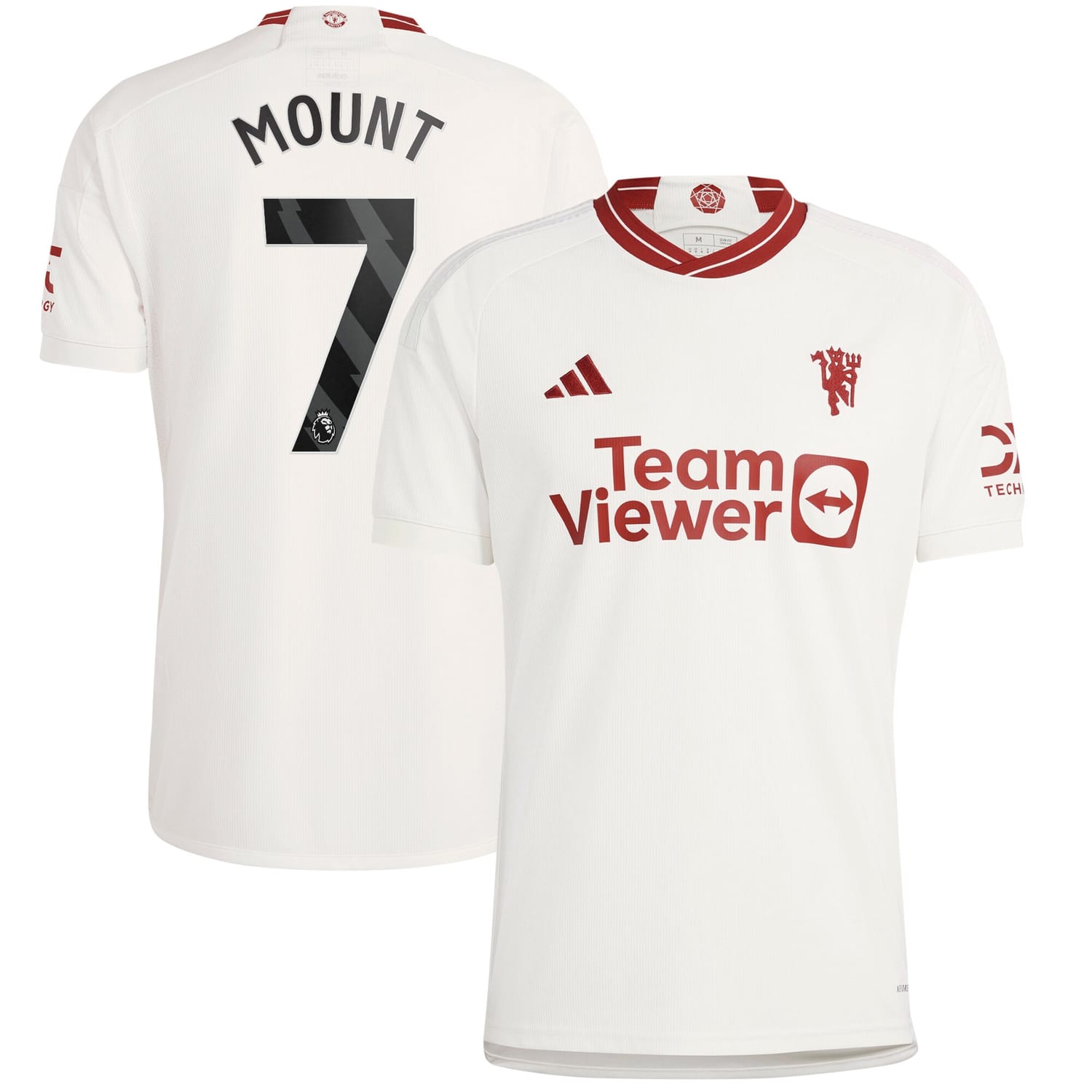 Premier League Manchester United Third Jersey Shirt 2023-24 player Mason Mount printing for Men