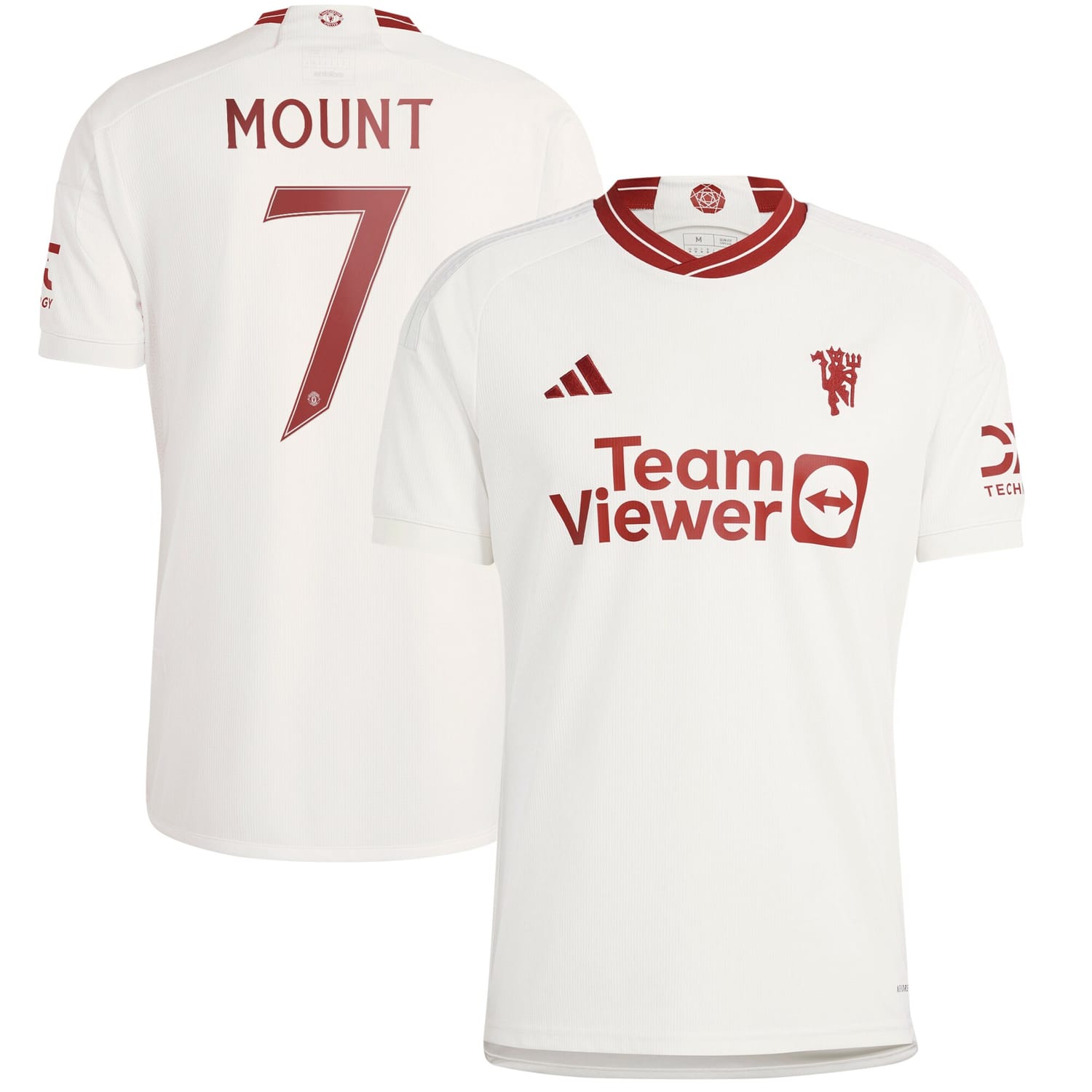 Premier League Manchester United Third Cup Jersey Shirt 2023-24 player Mason Mount 7 printing for Men
