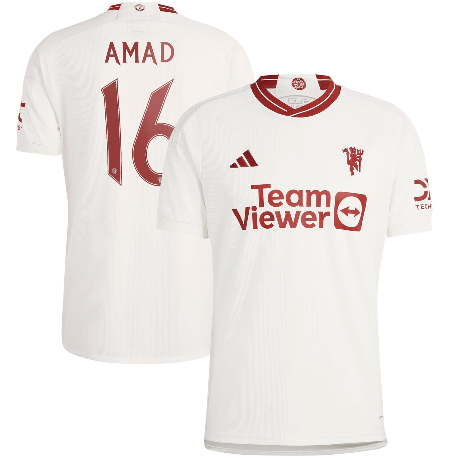 Premier League Manchester United Third Cup Jersey Shirt 2023-24 player Amad Diallo 16 printing for Men