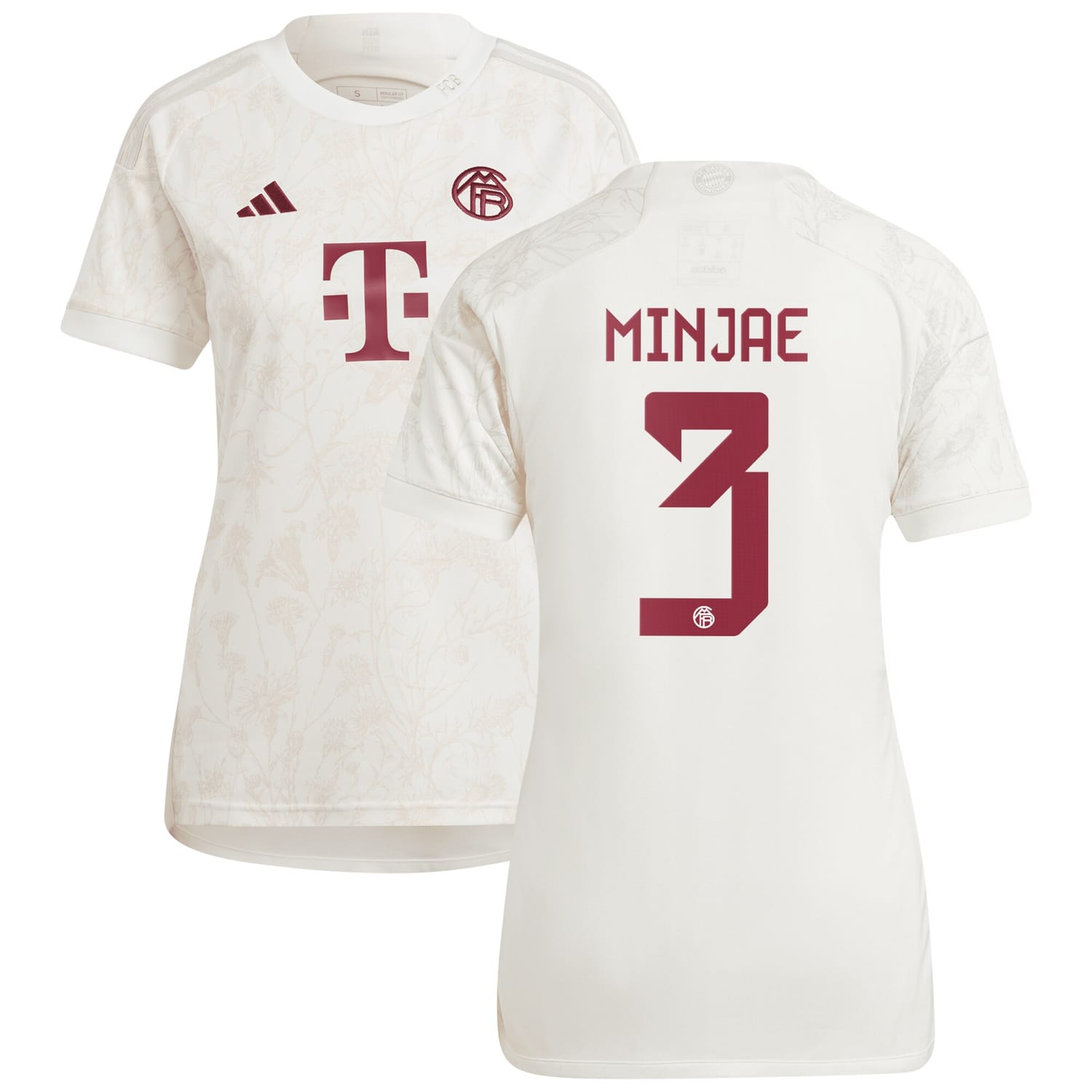 Bundesliga Bayern Munich Third Jersey Shirt 2023-24 player Kim Min-jae printing for Women