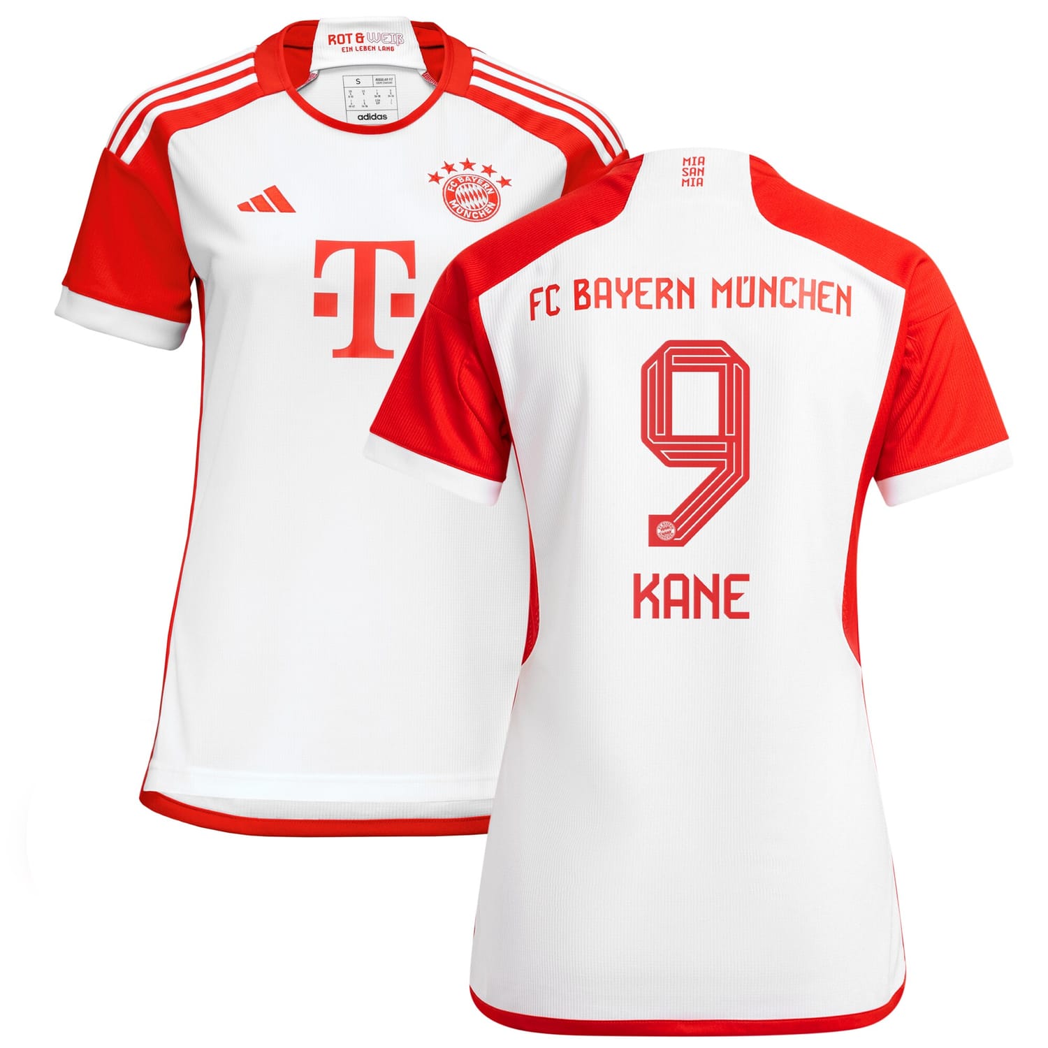 Bundesliga Bayern Munich Home Jersey Shirt 2023-24 player Harry Kane printing for Women