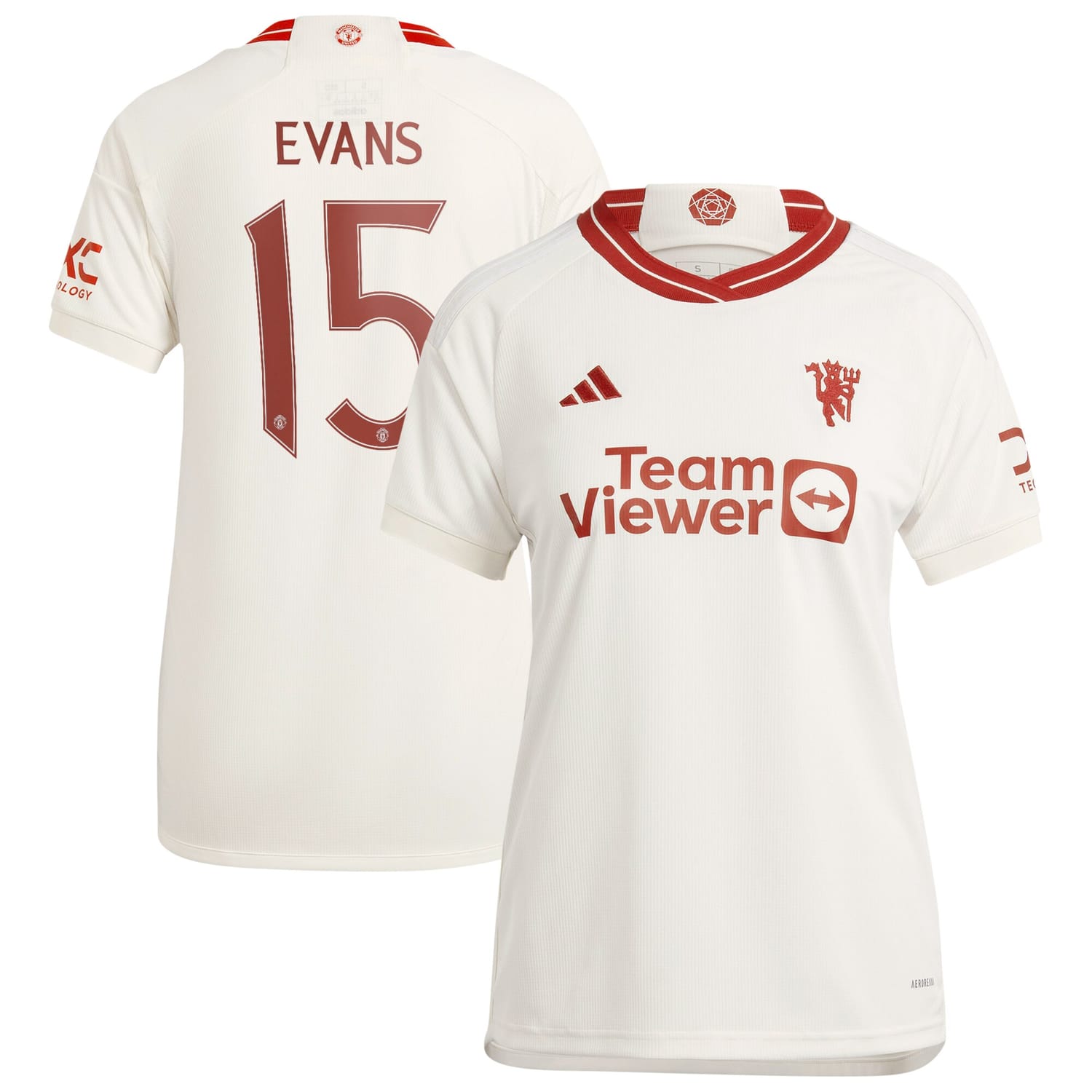 Premier League Manchester United Third Cup Jersey Shirt 2023-24 player Gemma Evans printing for Women