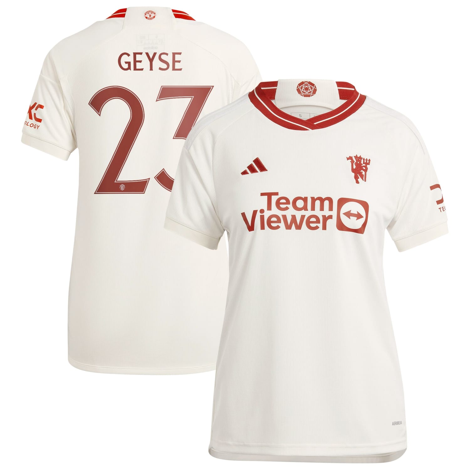 Premier League Manchester United Third WSL Jersey Shirt 2023-24 player Geyse Da Silva Ferreira printing for Women