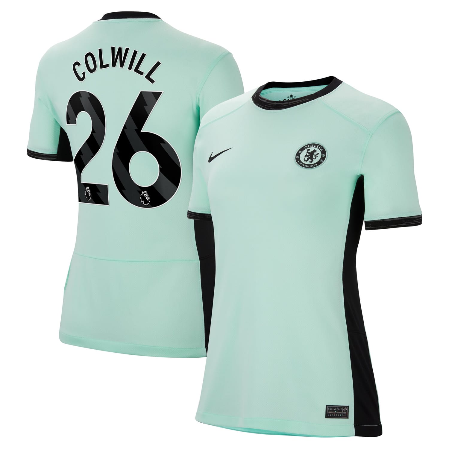 Premier League Chelsea Third Jersey Shirt 2023-24 player Levi Colwill 26 printing for Women