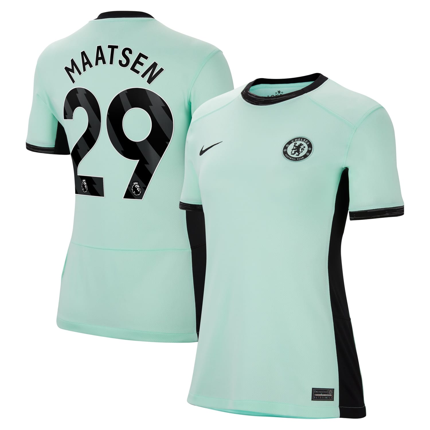 Premier League Chelsea Third Jersey Shirt 2023-24 player Ian Maatsen 29 printing for Women